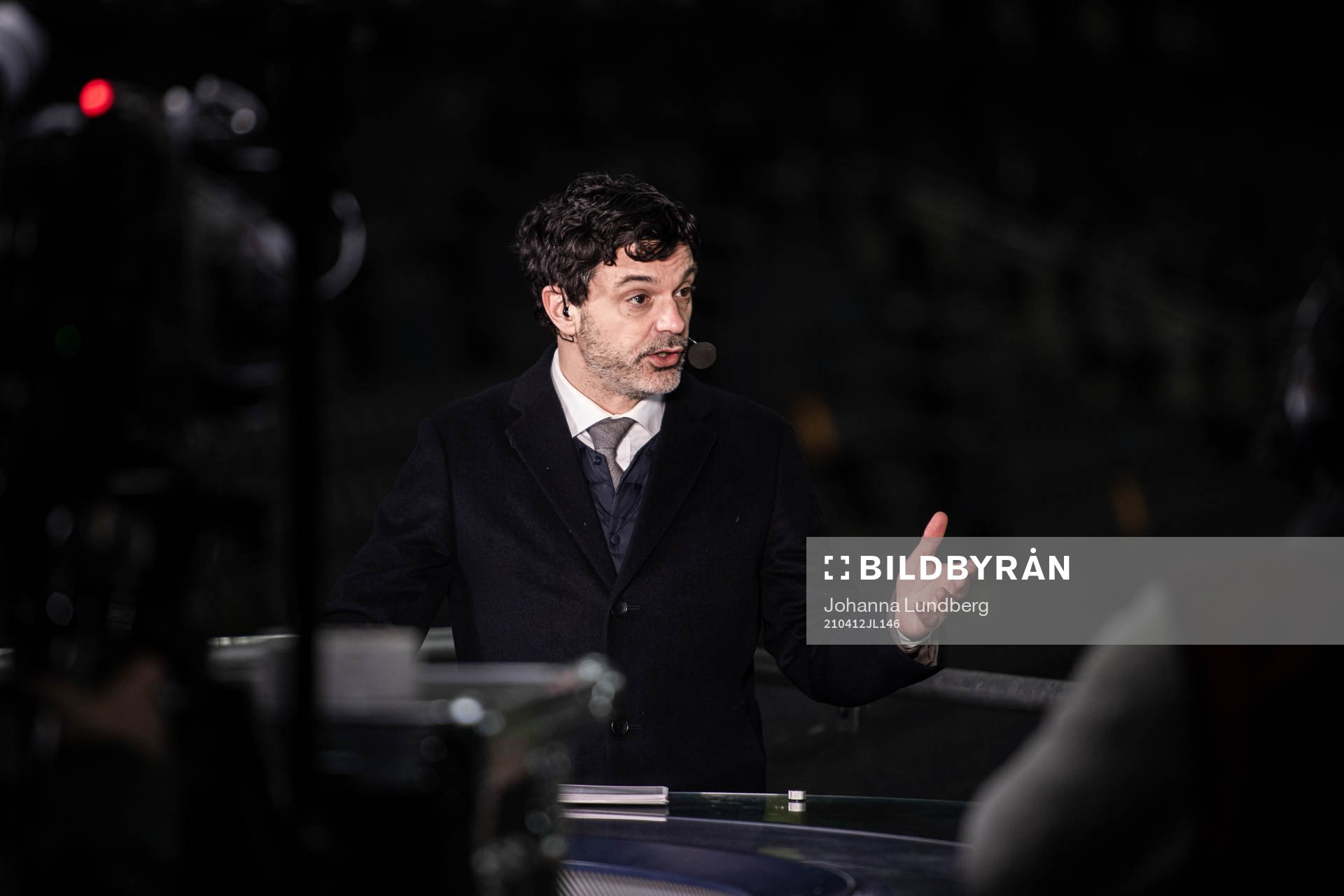 Discovery+ studio med Tommy Åström