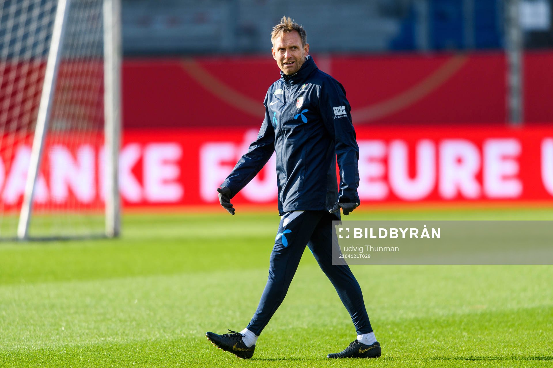 Martin Sjögren, head coach of the Norwegian national