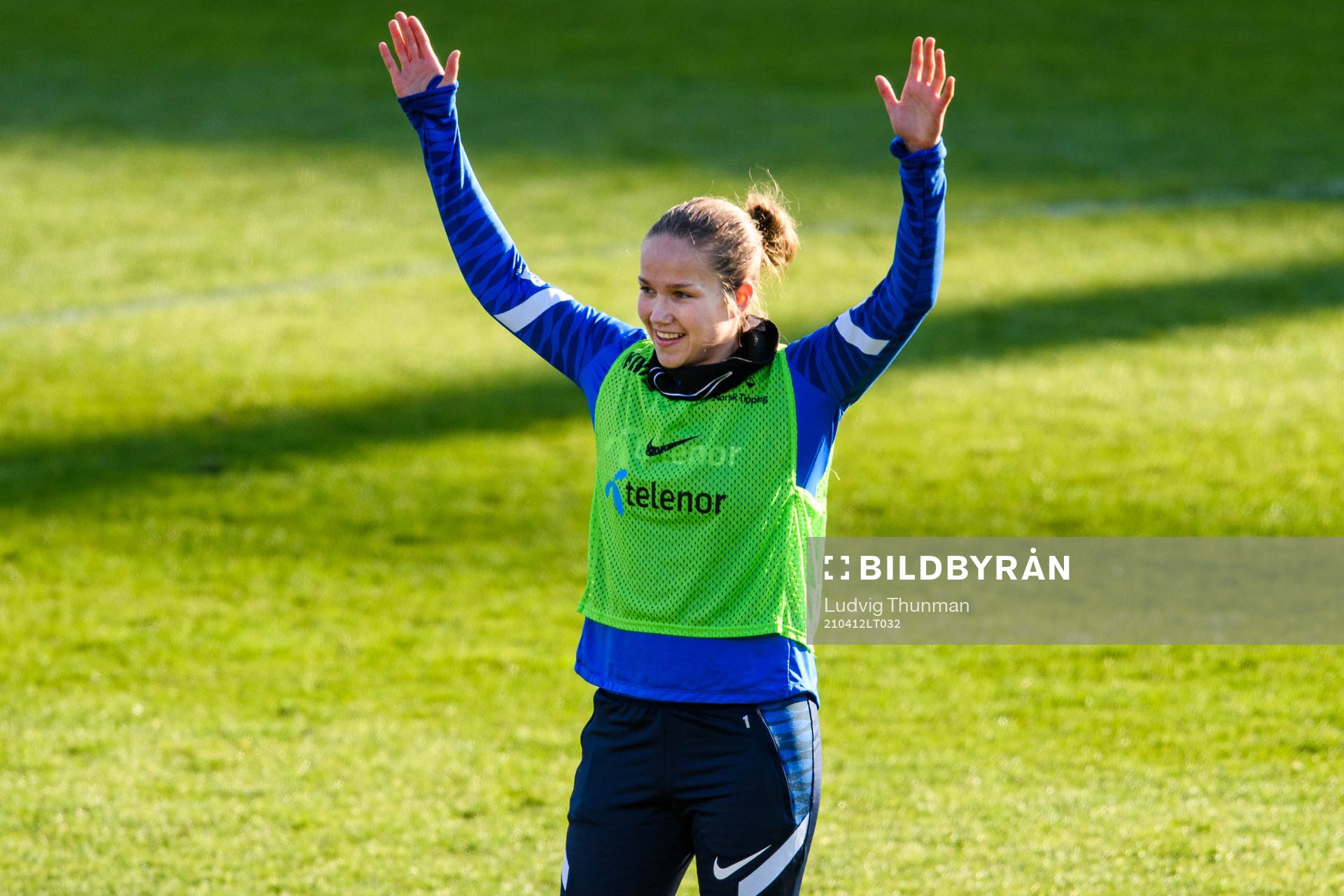 Guro Reiten of the Norwegian national football team