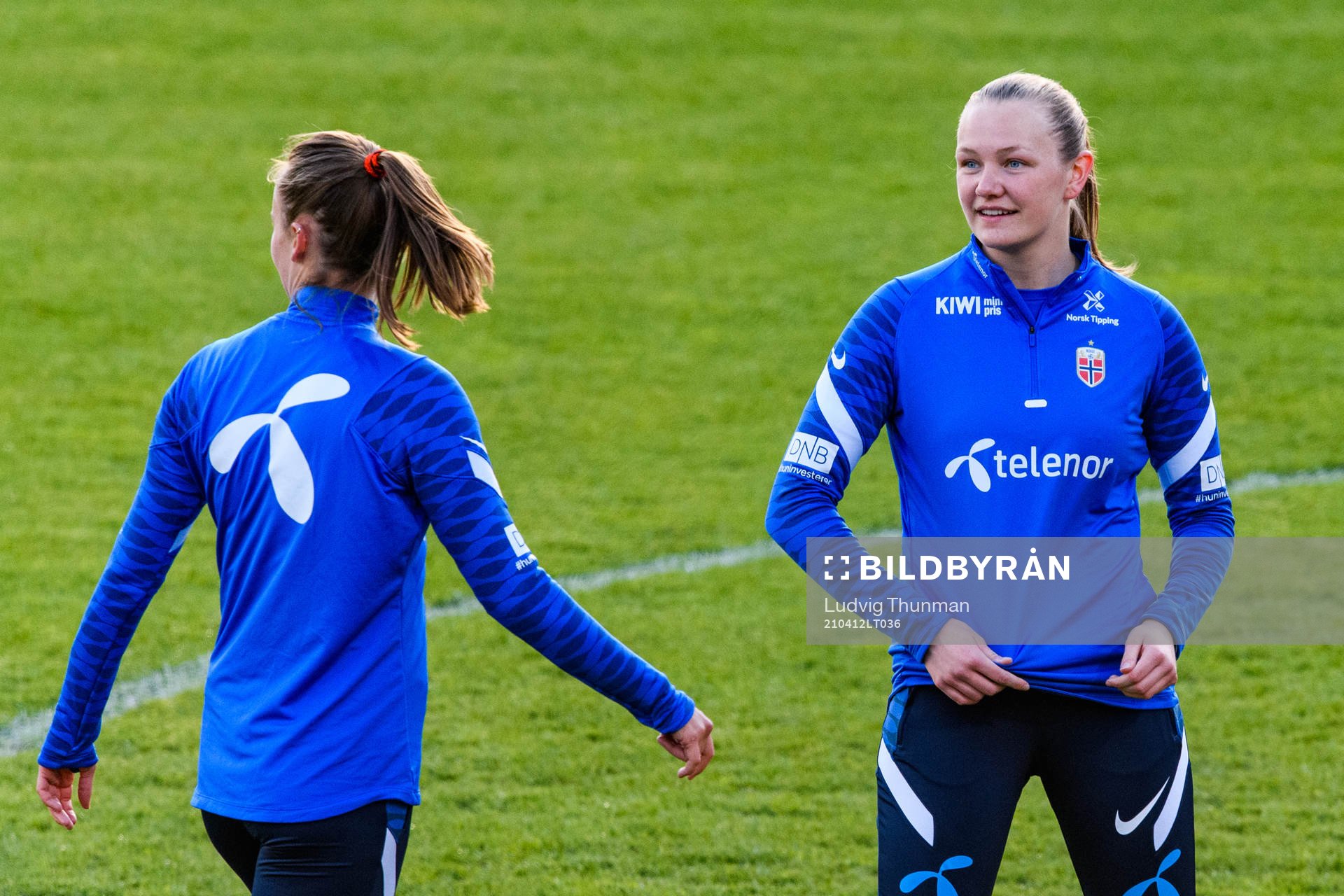 Frida Maanum of the Norwegian national football team