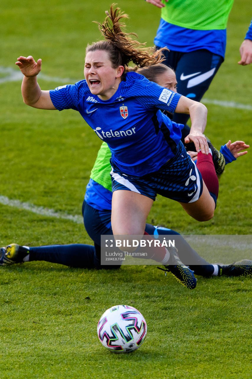 Emilie Bosshard Haavi of the Norwegian national football