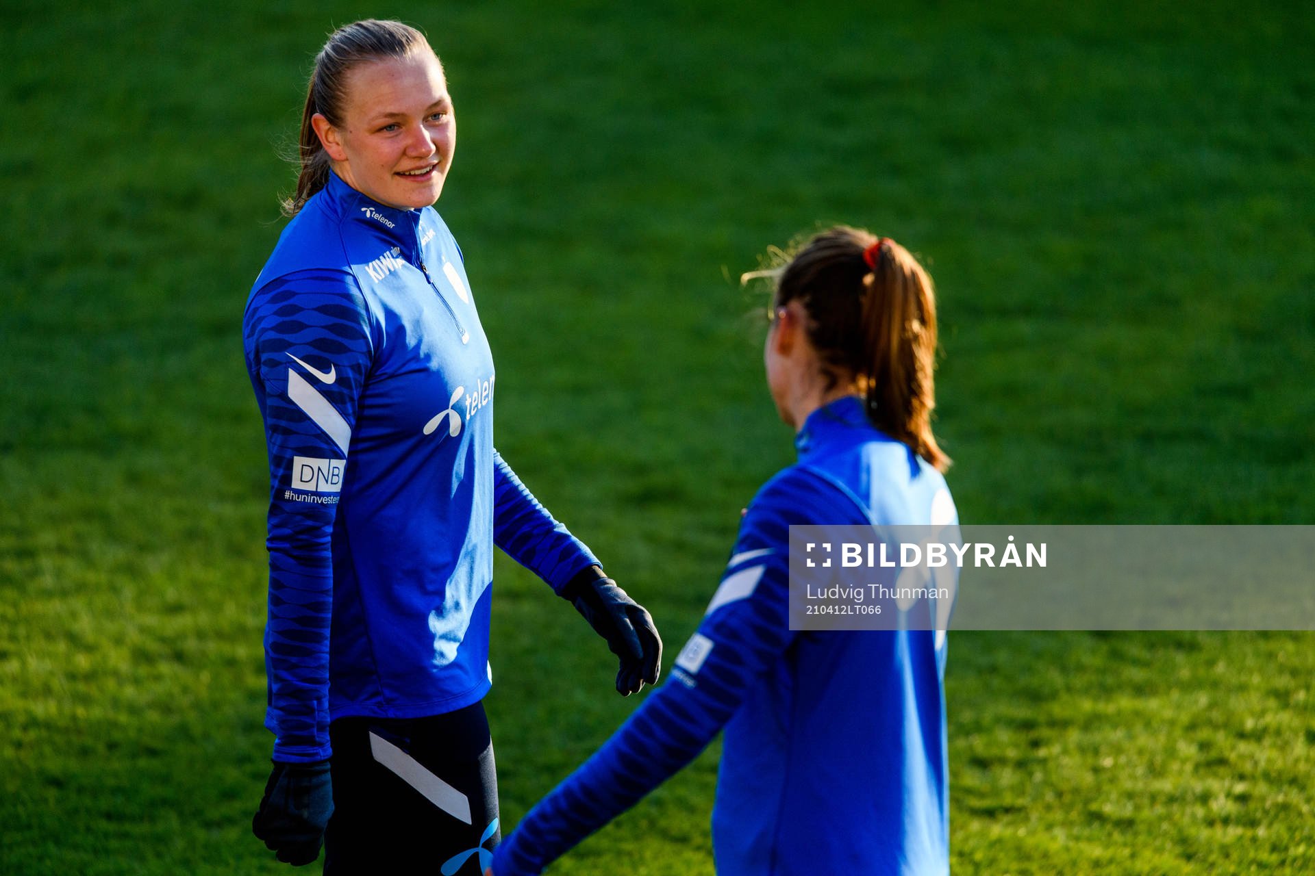 Frida Maanum of the Norwegian national football team