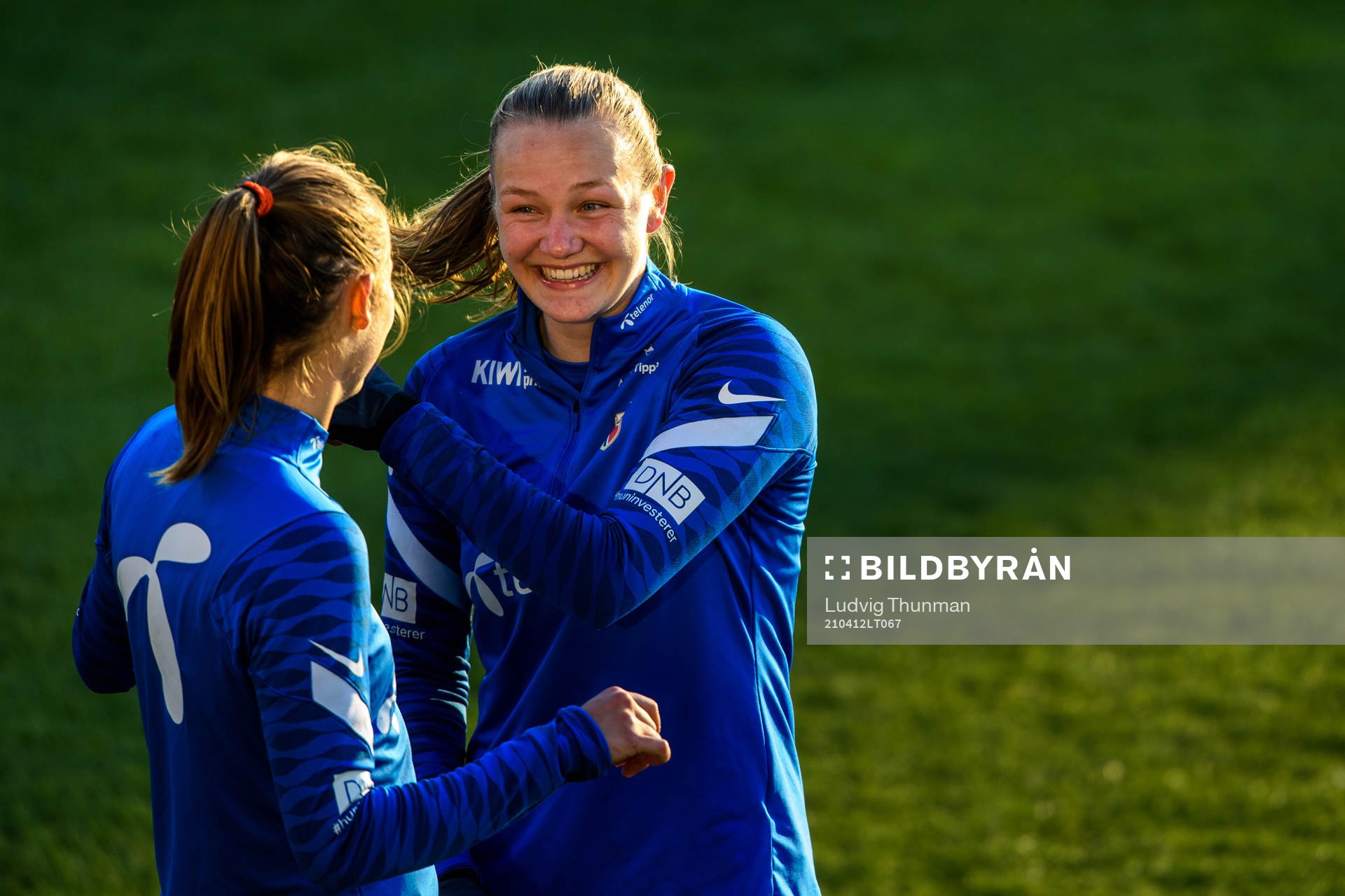 Frida Maanum of the Norwegian national football team