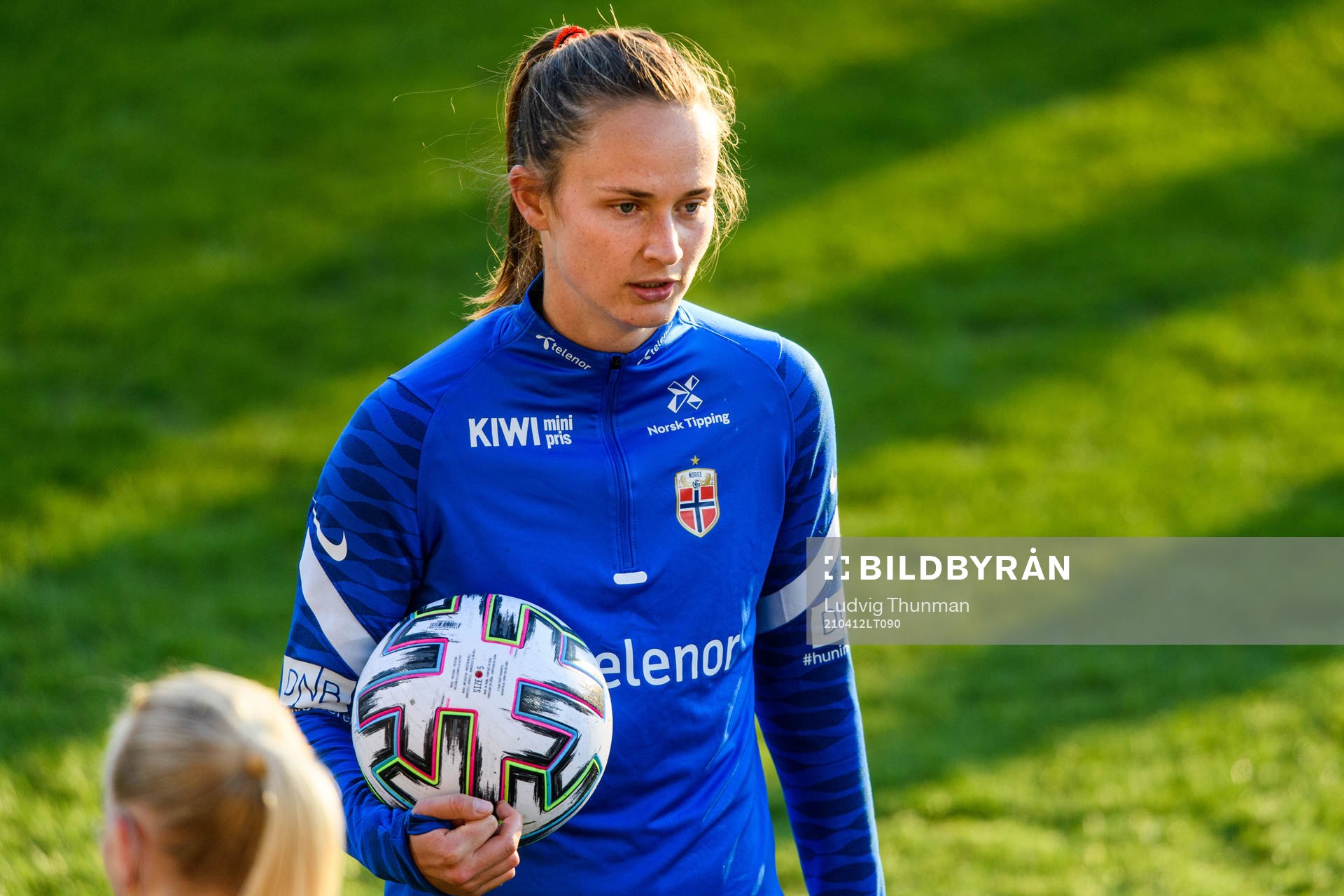 Caroline Graham Hansen of the Norwegian national football