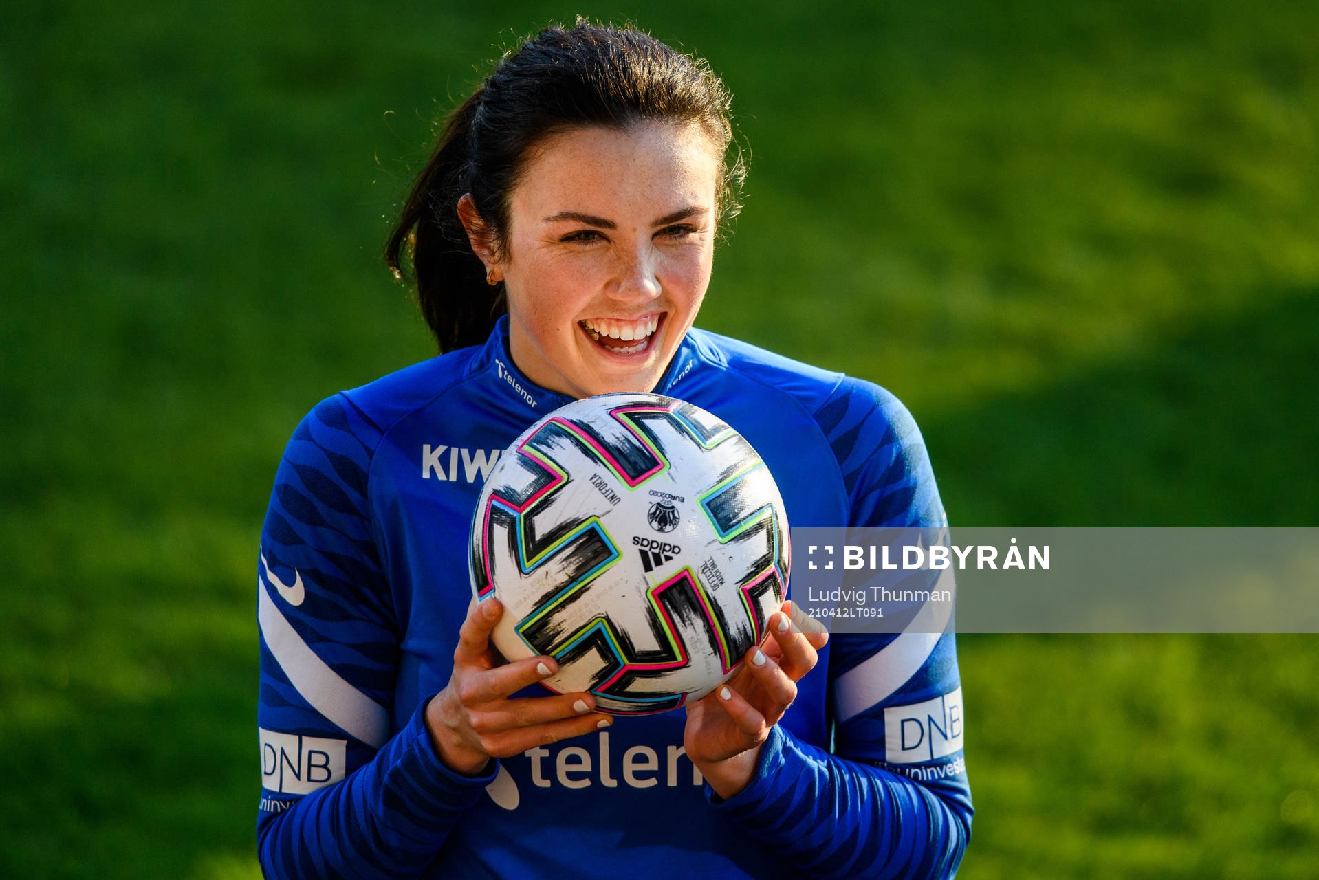Ingrid Syrstad Engen of the Norwegian national football team
