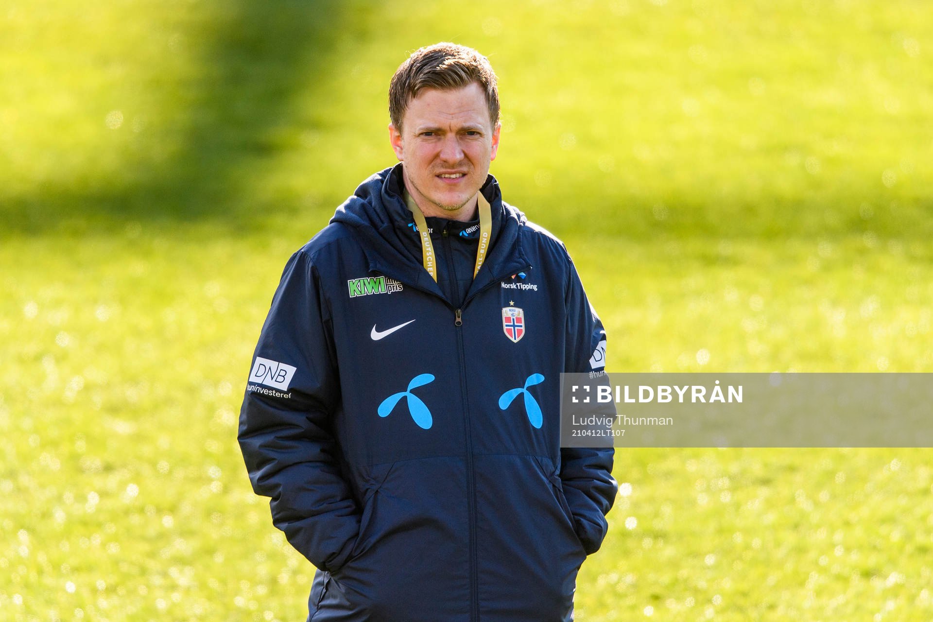 Christer Madsen, communications officer of the Norwegian