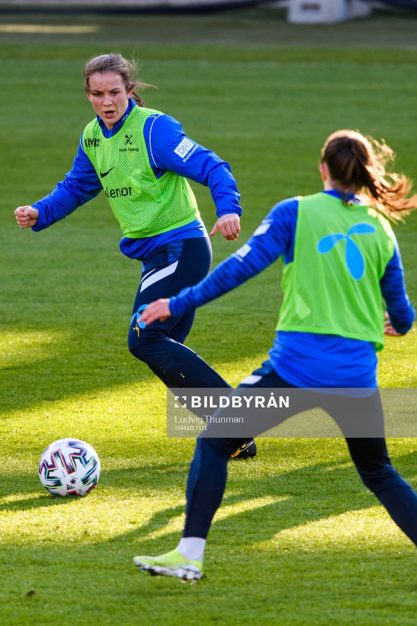 Tuva Hansen of the Norwegian national football team