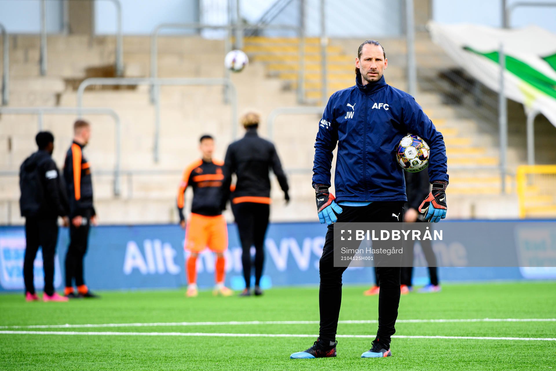 AFC Eskilstunas målvaktstränare målvaktstränare Johan
