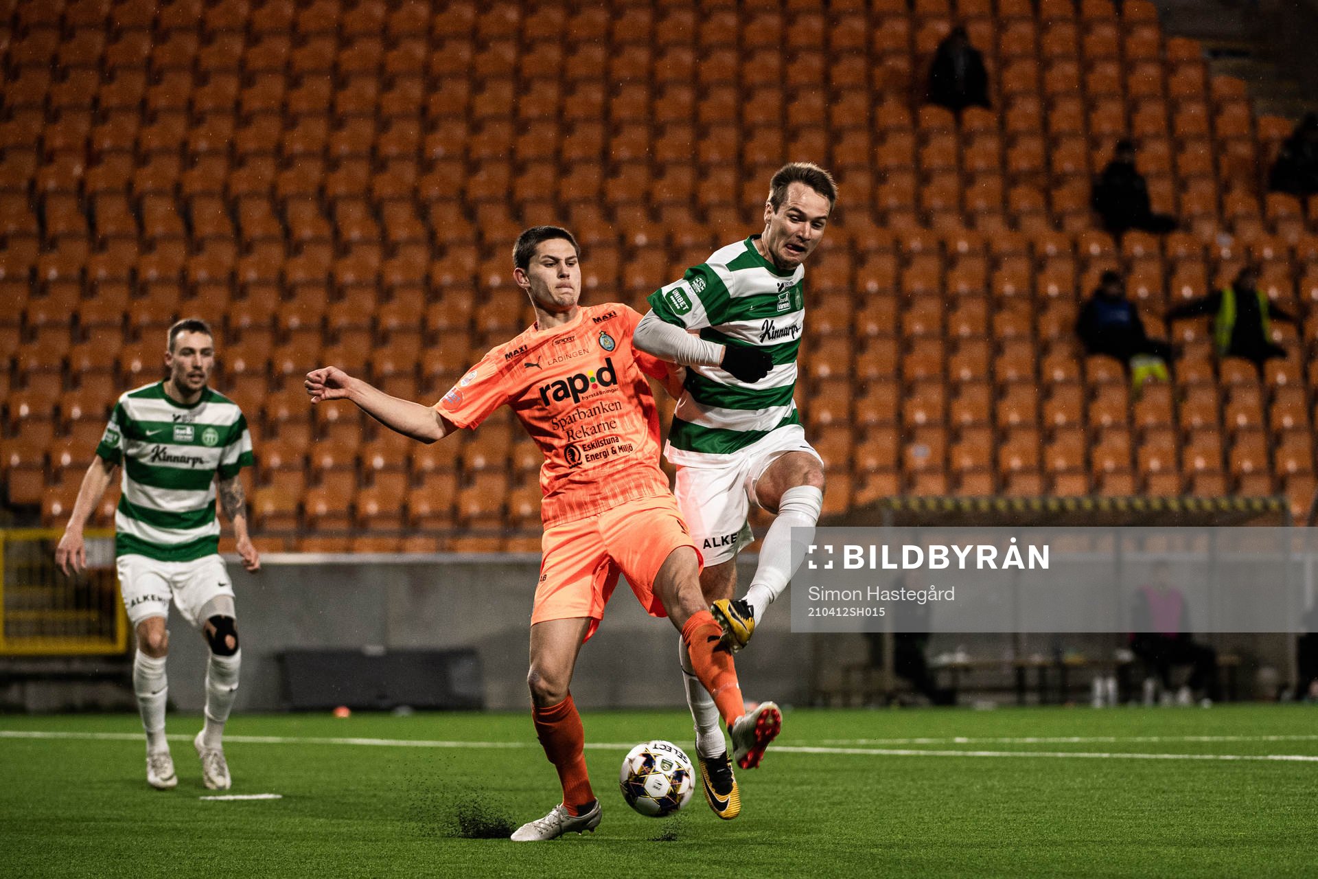 AFC Eskilstunas Jesper Björkman och Västerås Viktor