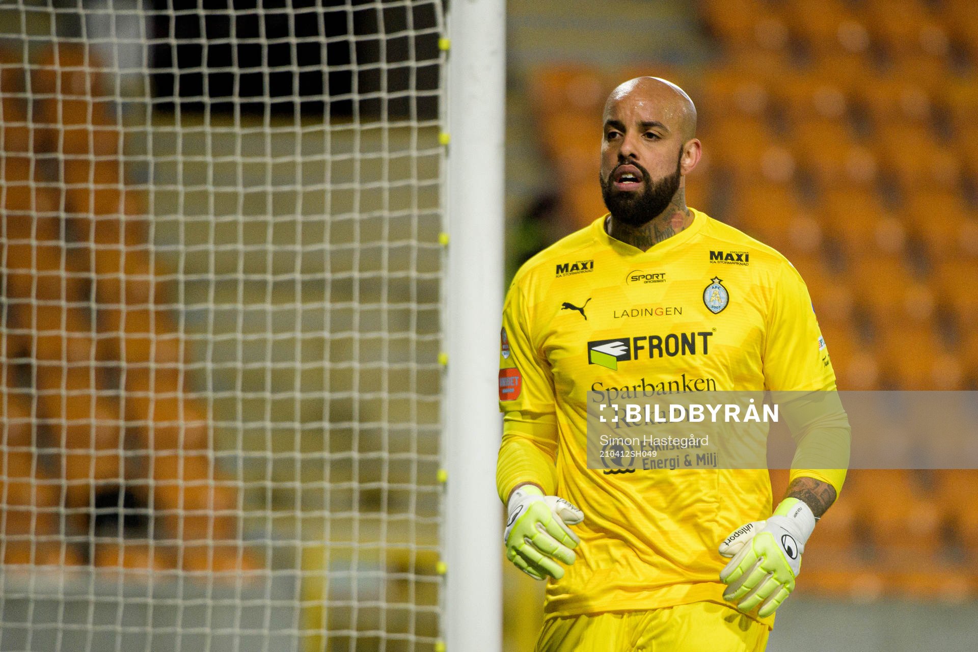 AFC Eskilstunas målvakt Joshua Wicks