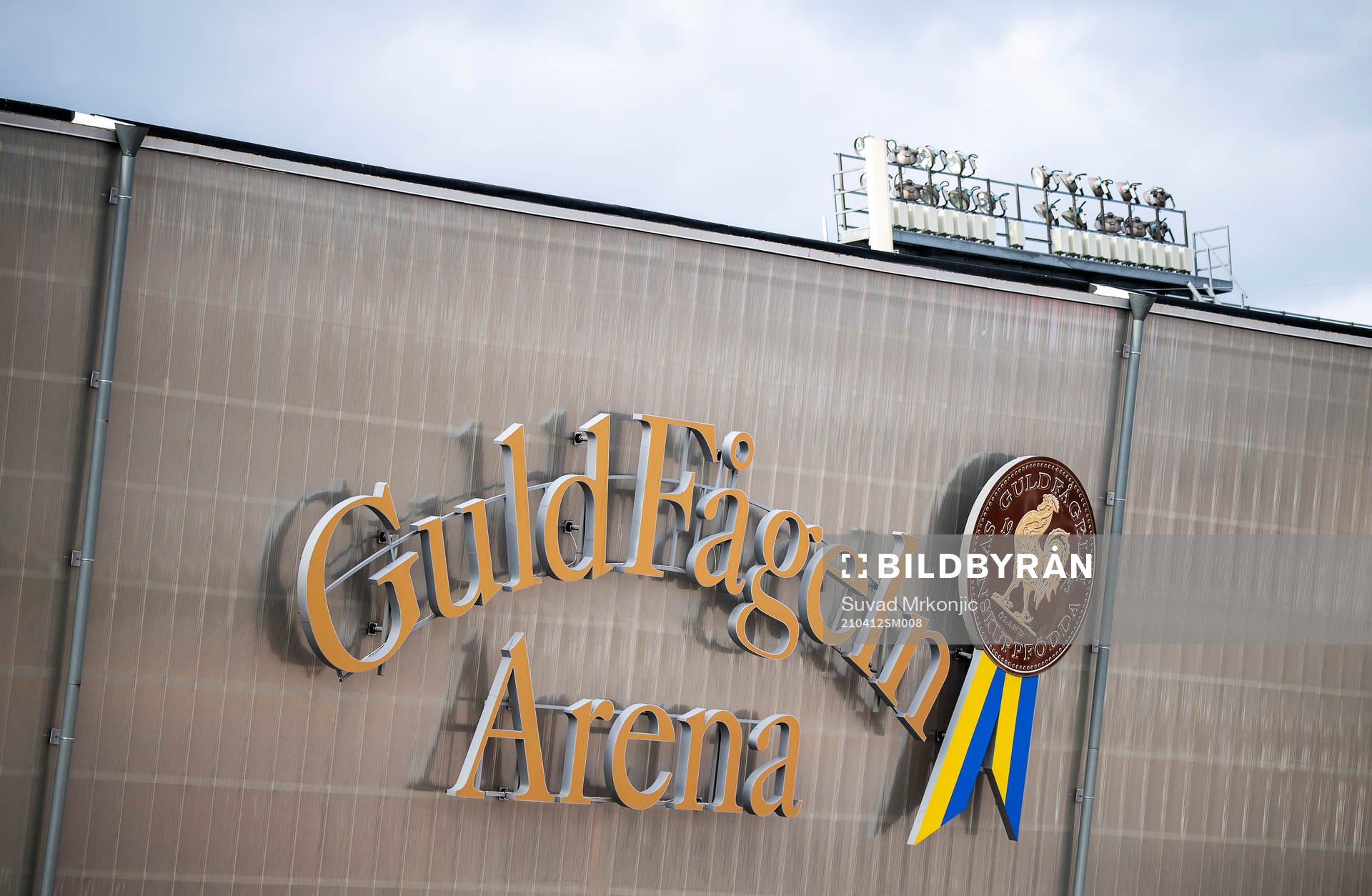 Exteriörbild av Guldfågeln Arena