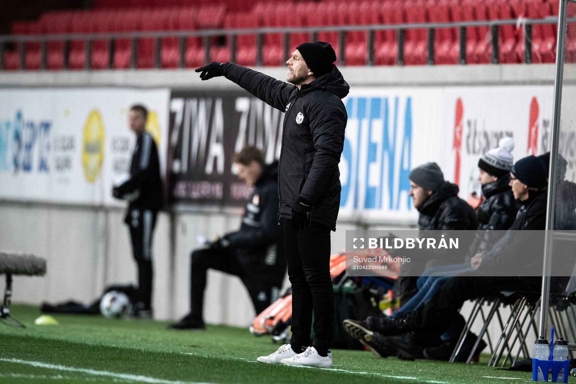Kalmars tränare Henrik Rydström