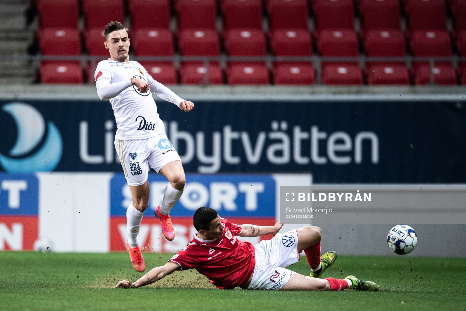 Kalmars Romario Pereira Sipiao och Östersunds Felix