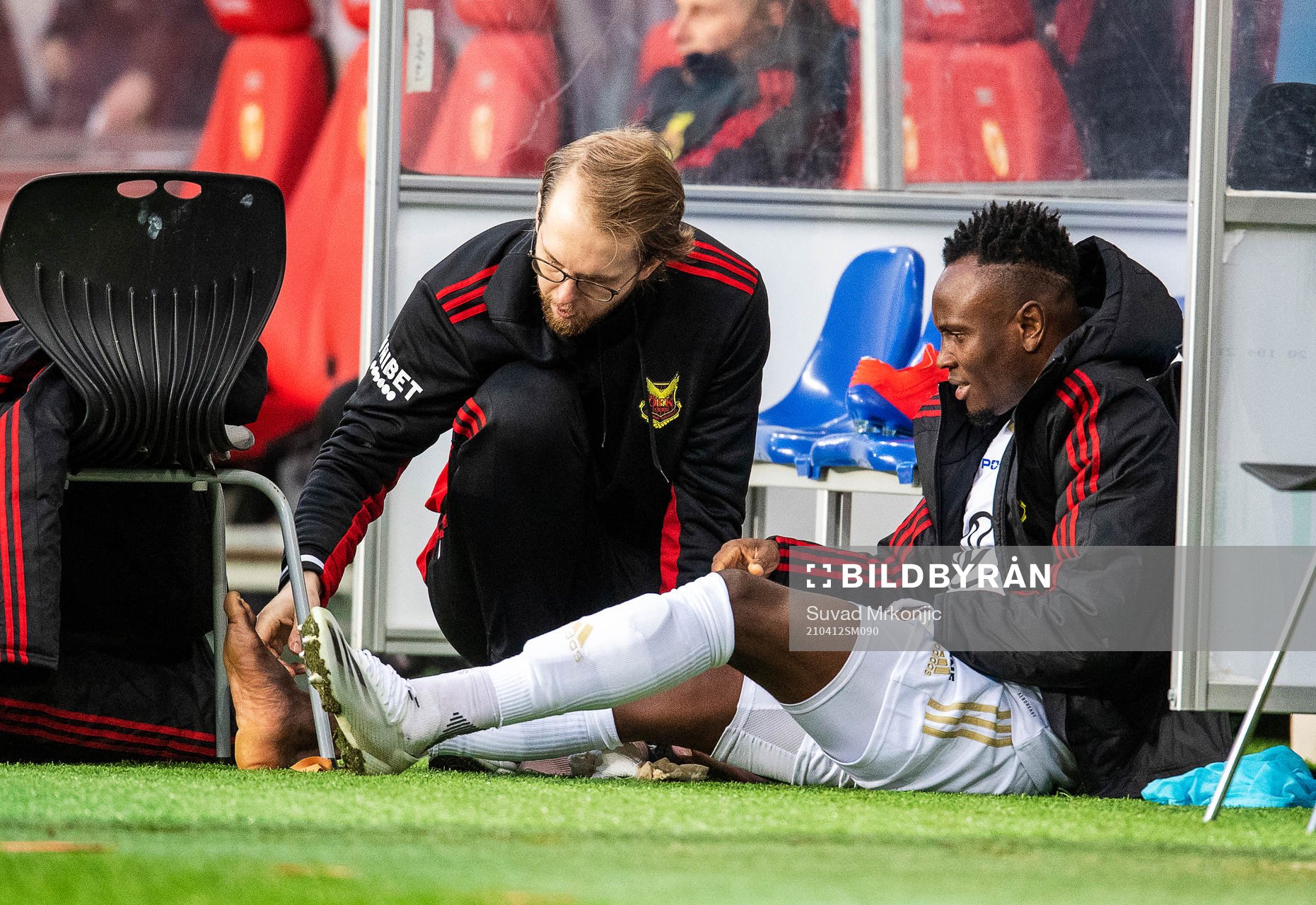 Östersunds Sam Mensiro får vård