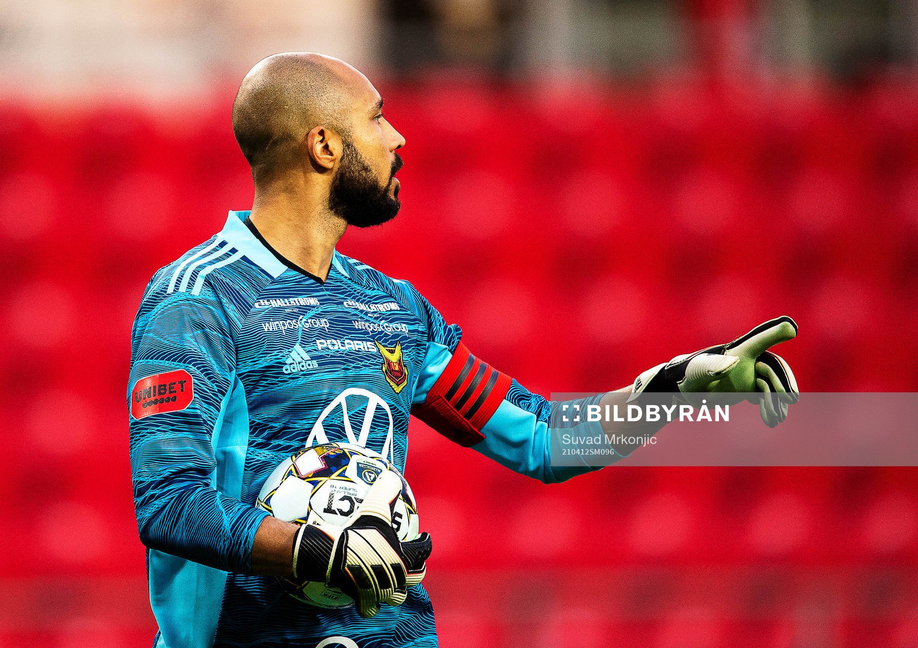 Östersunds målvakt Aly Keita