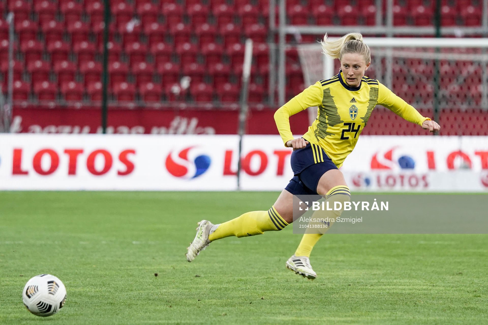 Rebecka Blomqvist of Sweden
