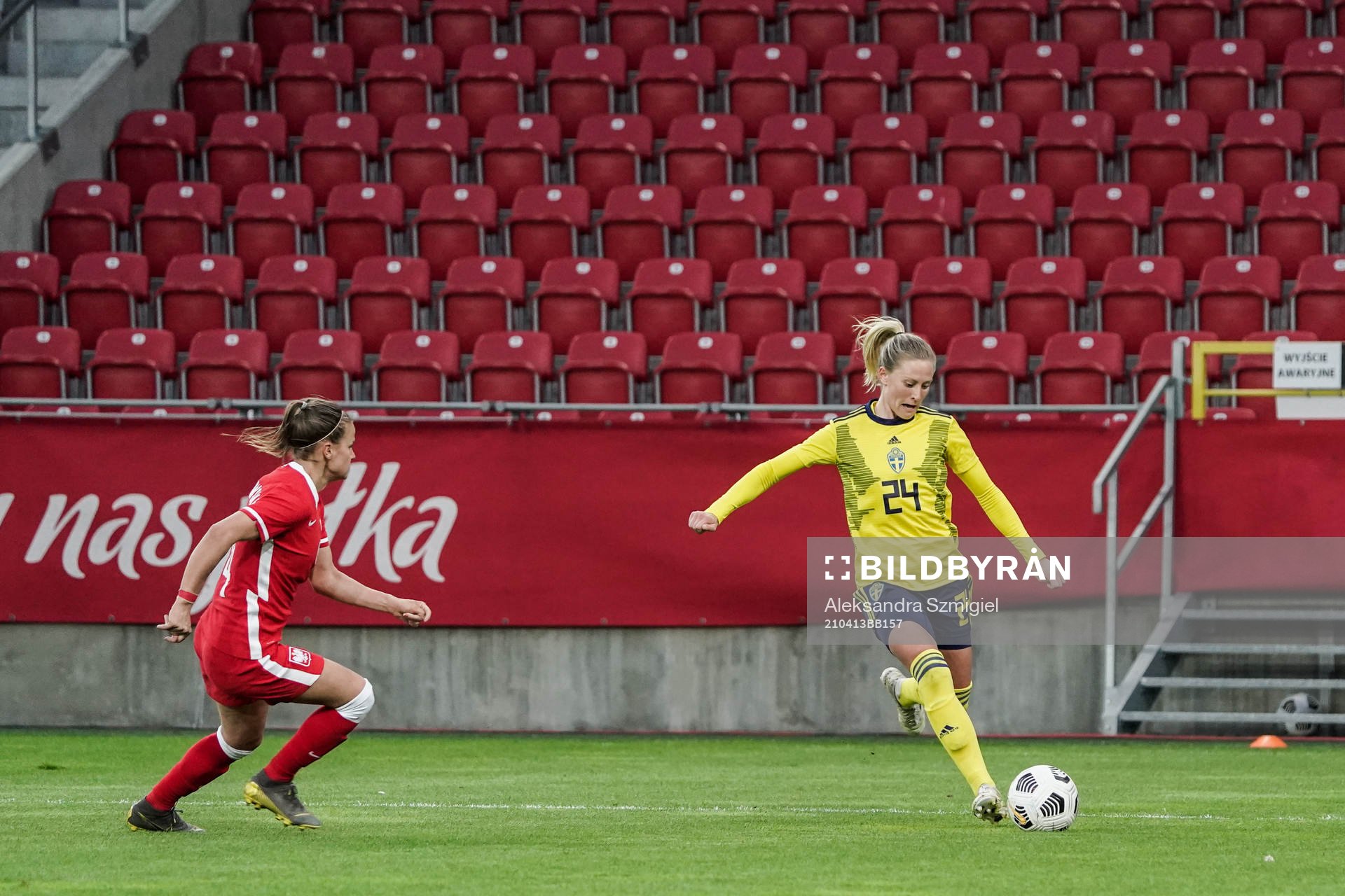 Rebecka Blomqvist of Sweden