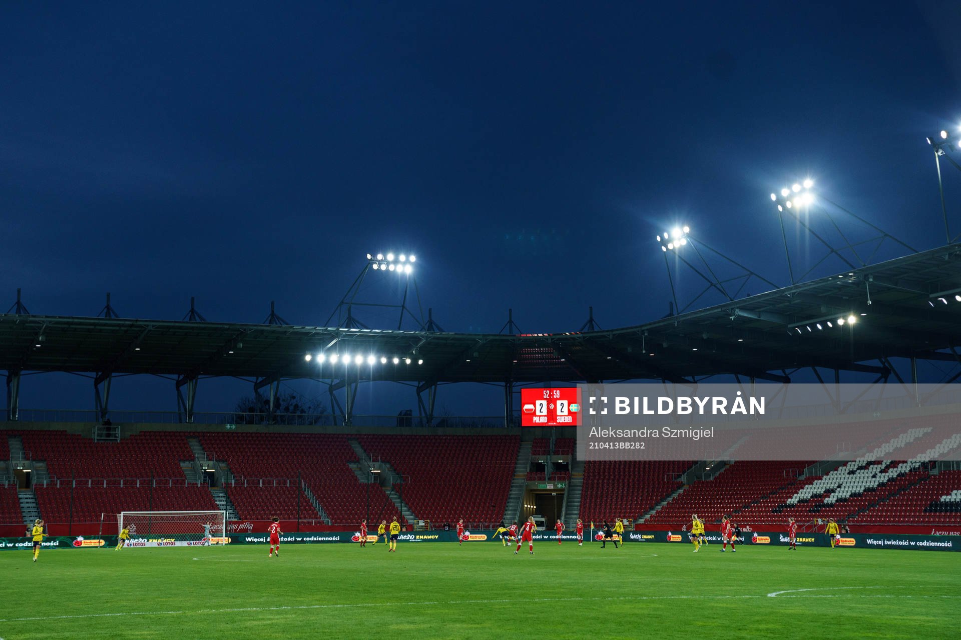 View of the Widzew-stadion