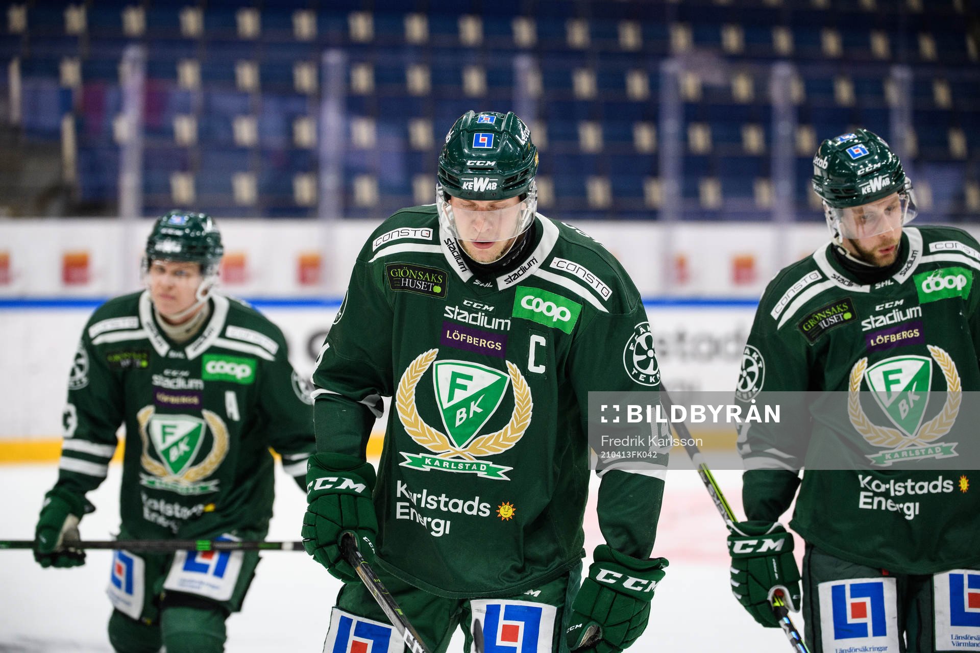 Färjestads Victor Ejdsell deppar