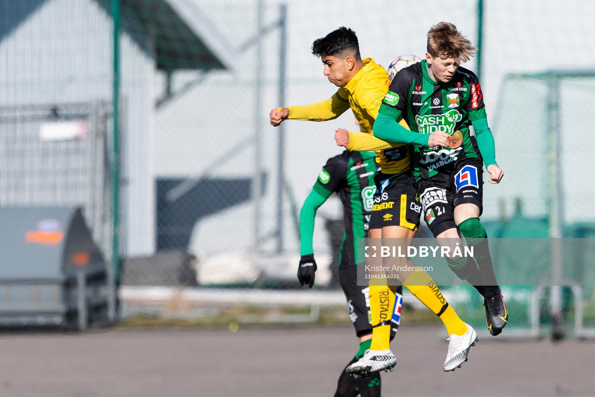Elfsborgs Ahmed Qasem och Varbergs Gustav Nordh