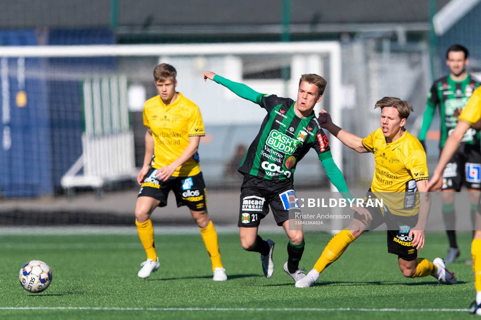 Varbergs Victor Karlsson och Elfsborgs Noah Söderberg