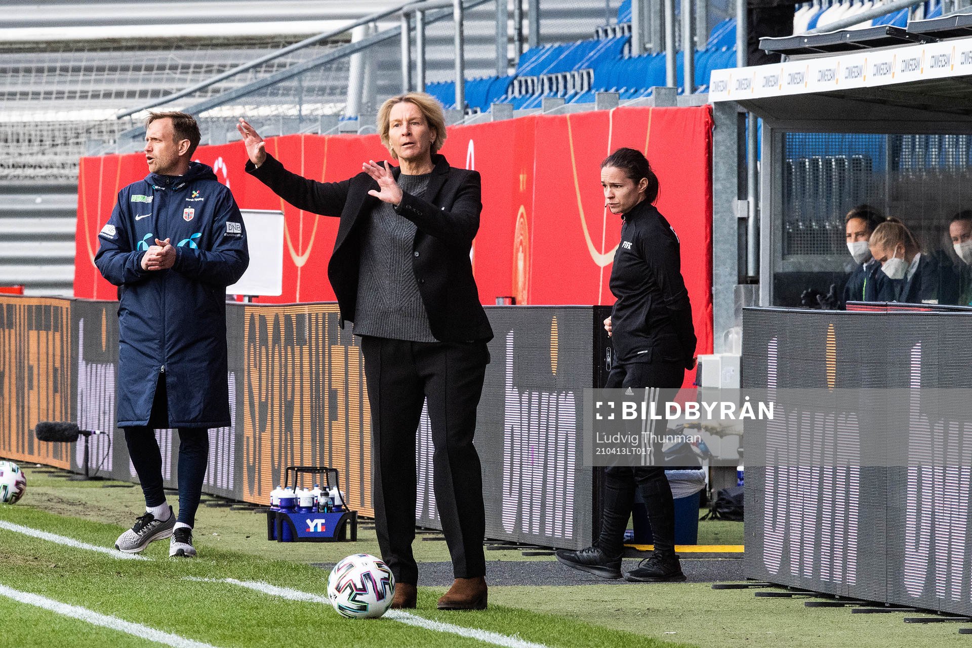 Martin Sjögren, head coach of Norway and Martina