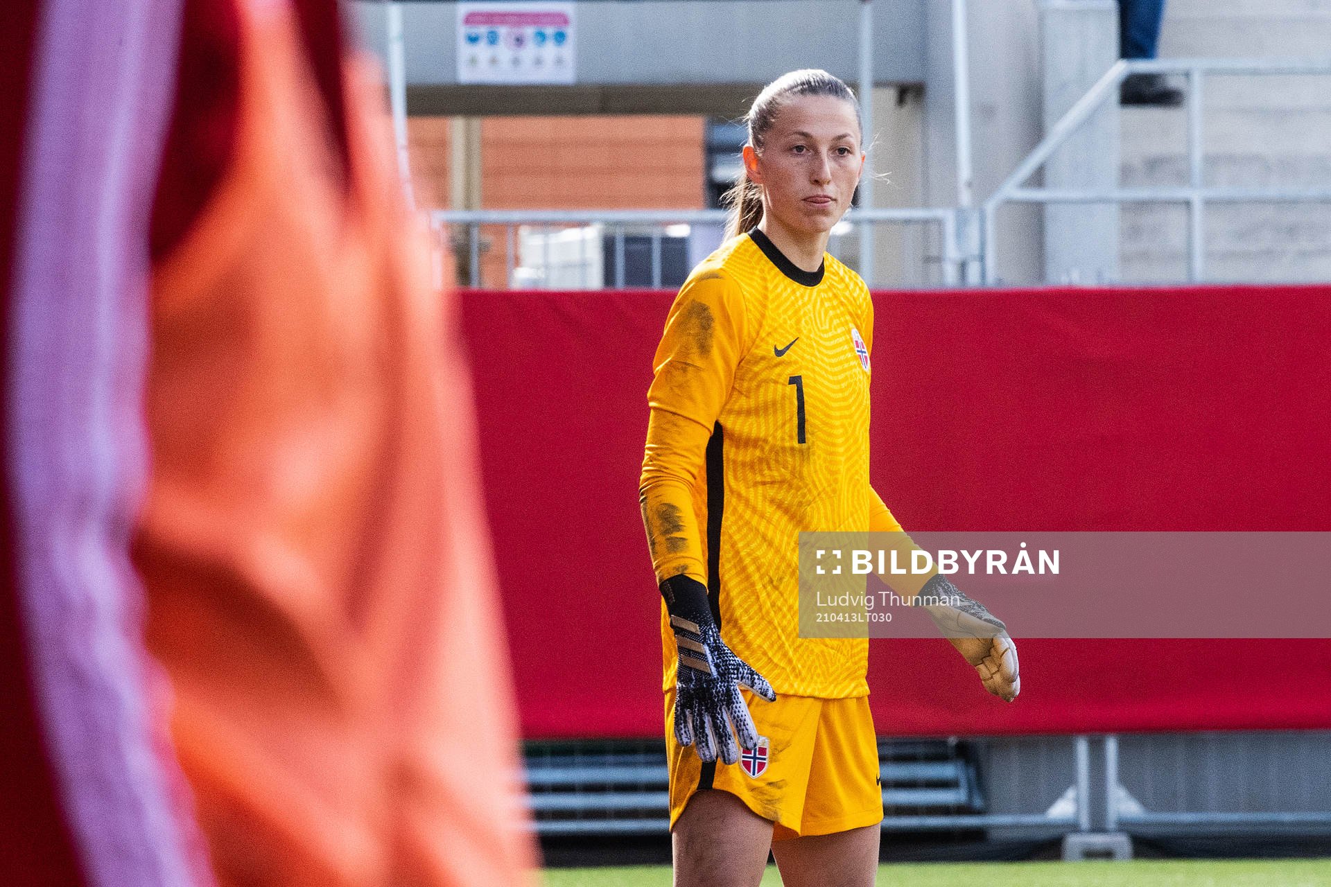 goalkeeper Cecilie Fiskerstrand of Norway