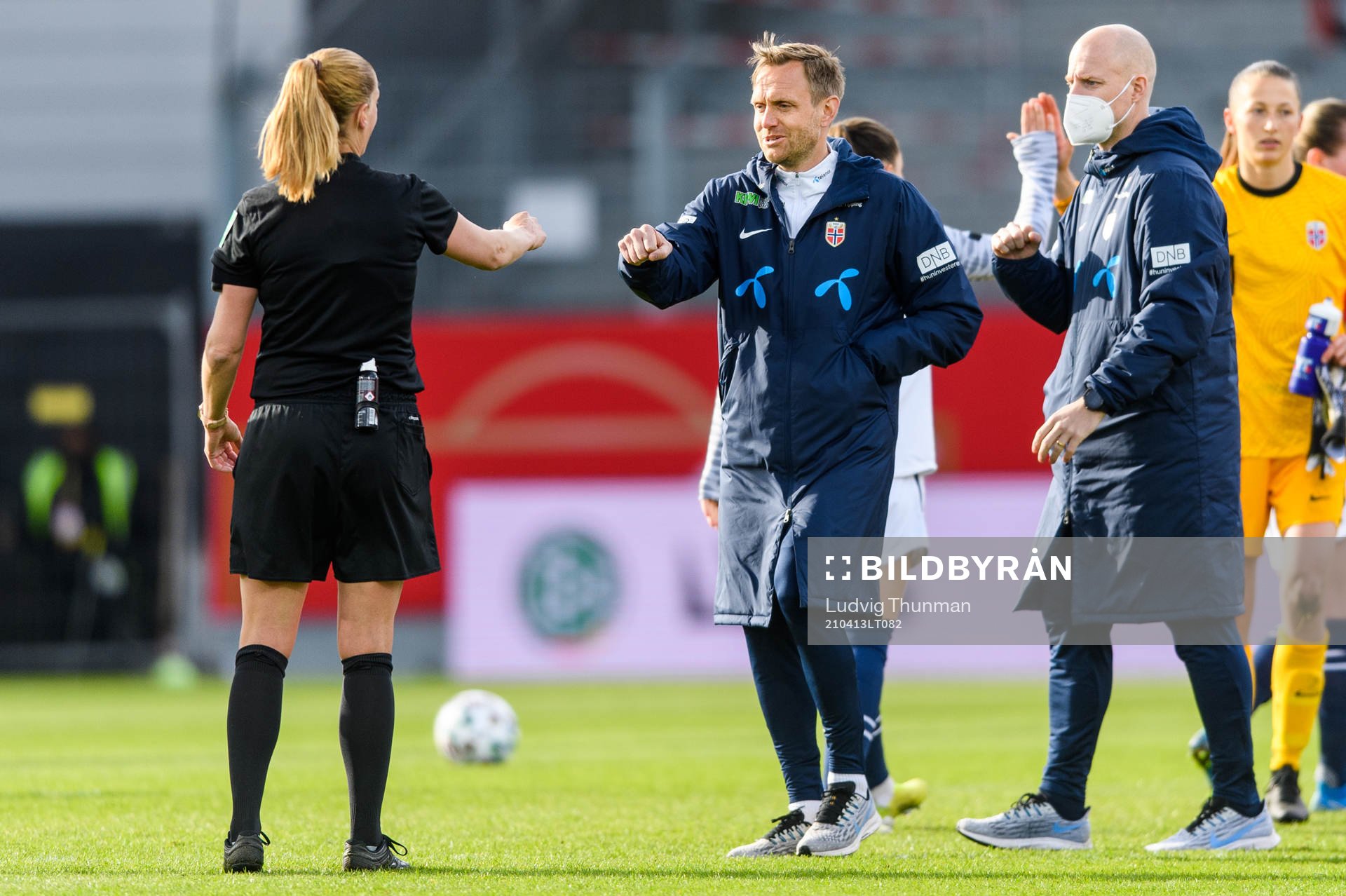 Martin Sjögren, head coach and Anders Jacobson, assistant