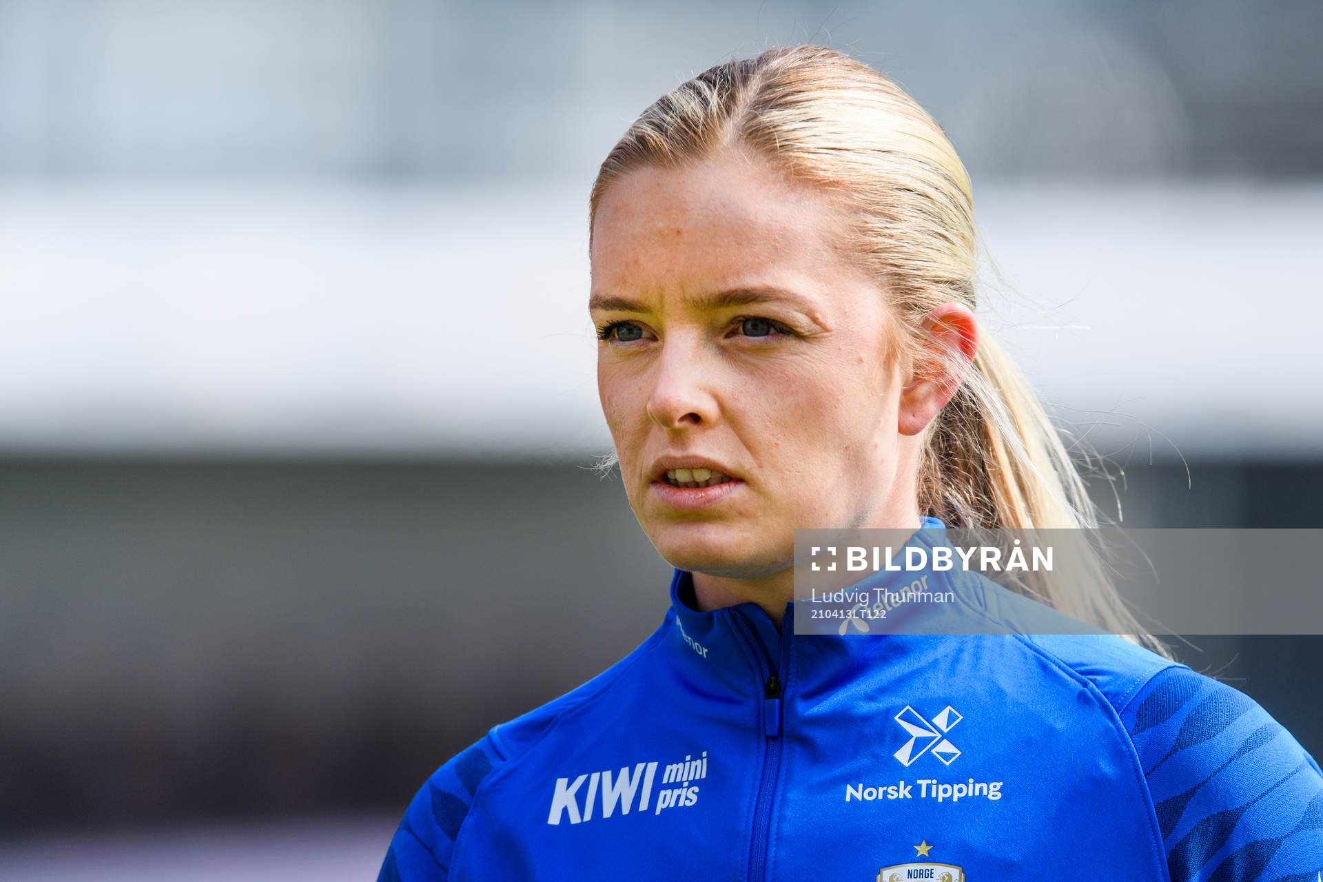 Goalkeeper Guro Pettersen of Norway