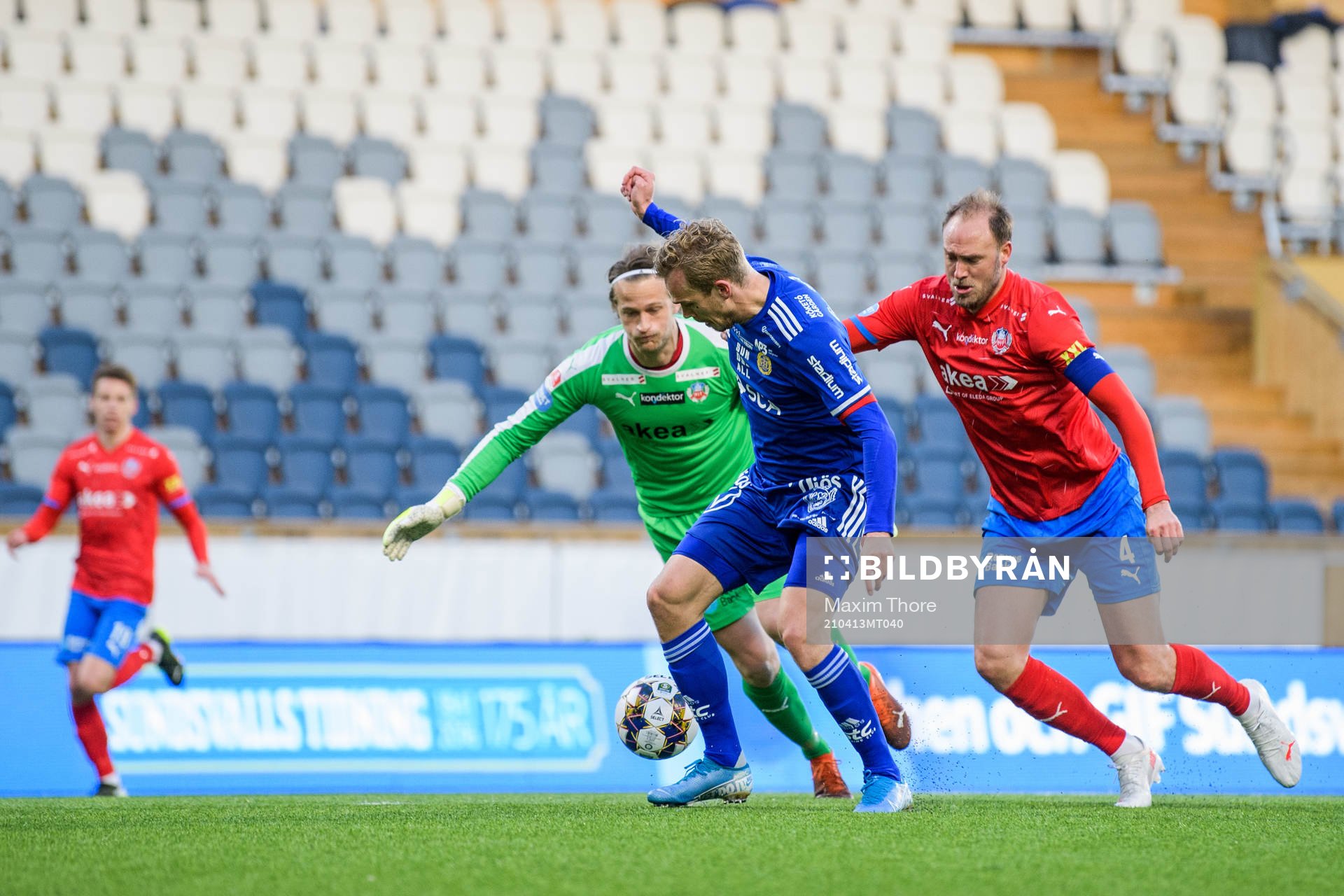 Helsingborgs målvakt Anders Lindegaard och Andreas