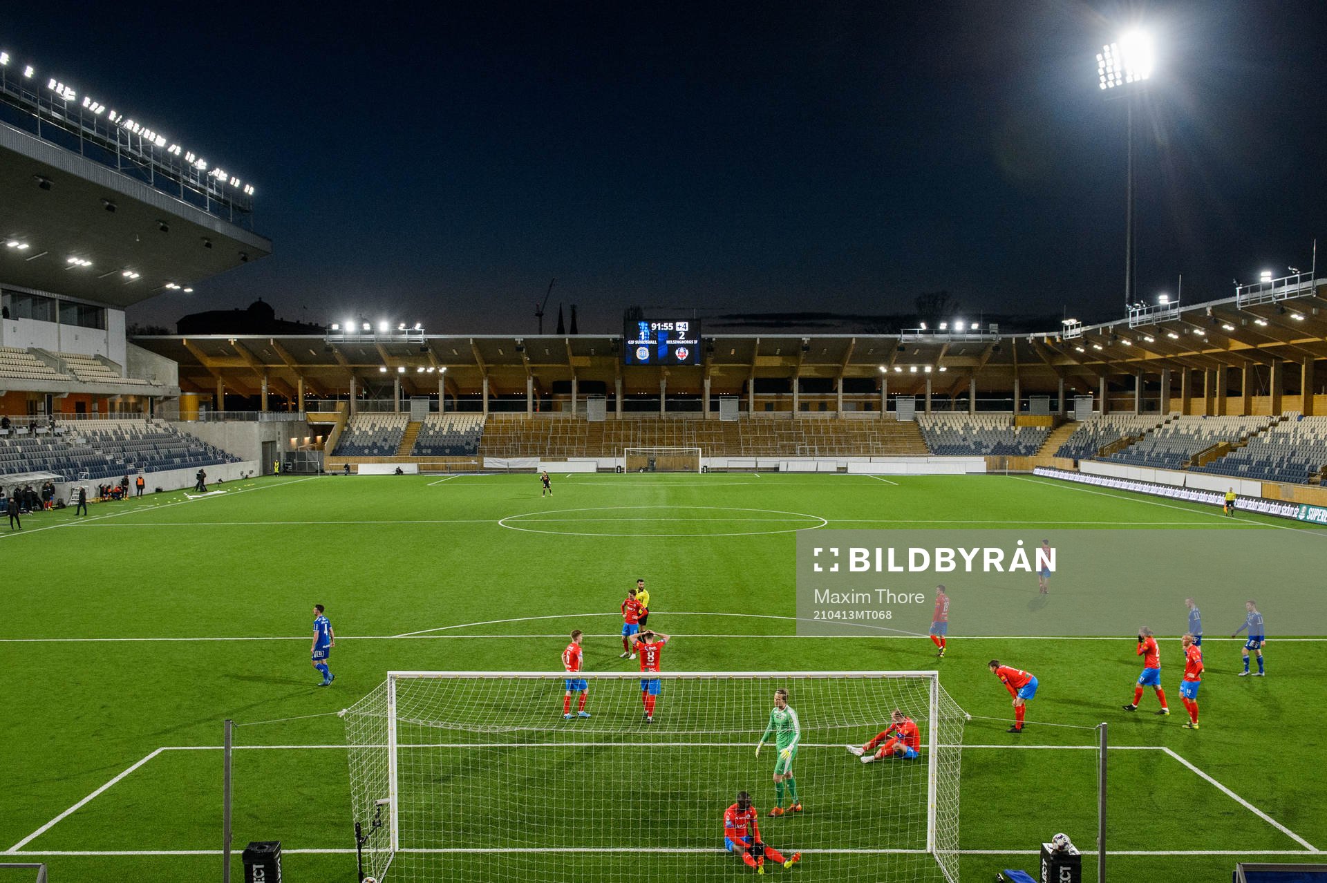 Helsingborgs spelare deppar