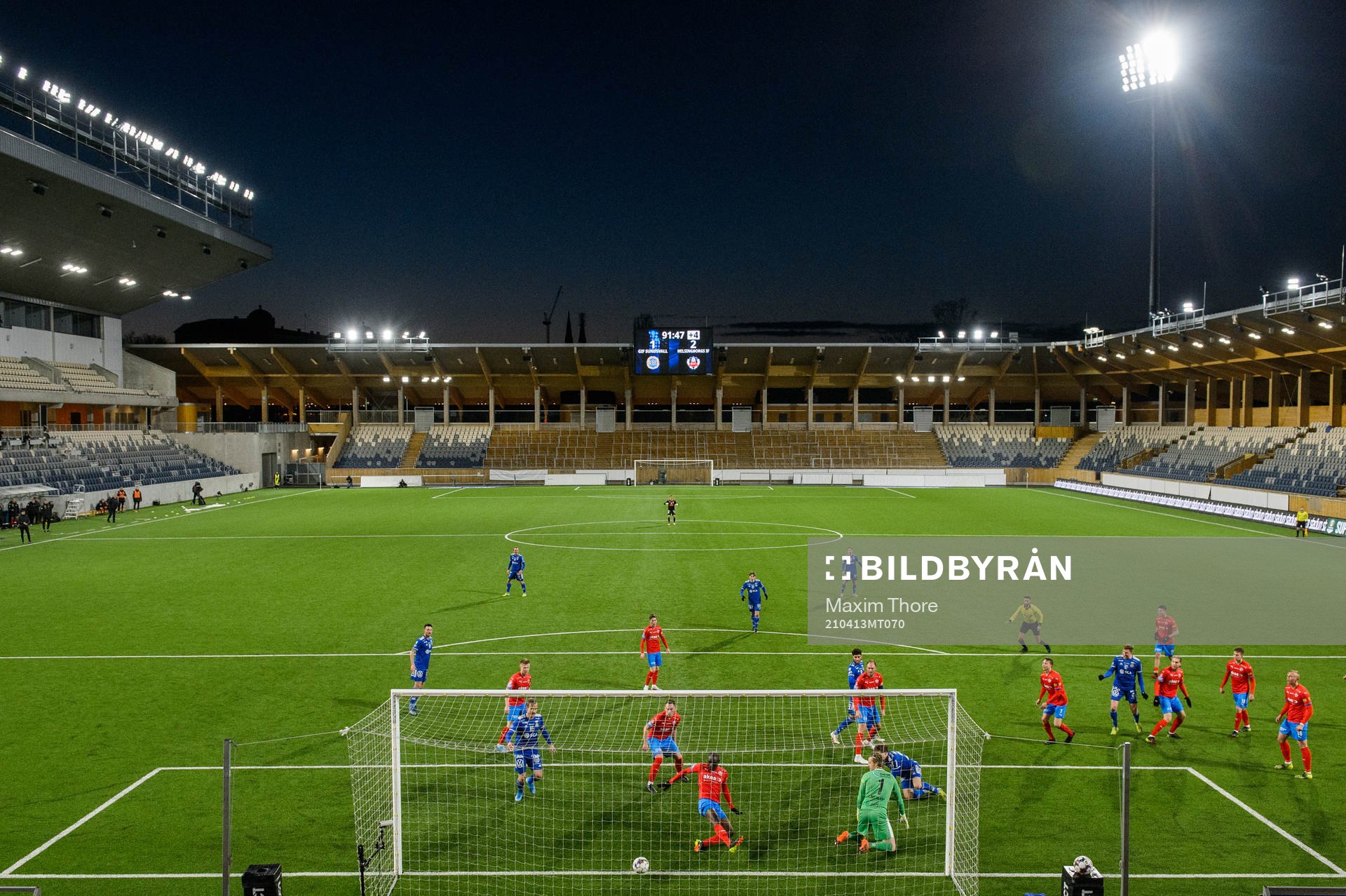 Sundsvalls Johan Bengtsson gör 2-2