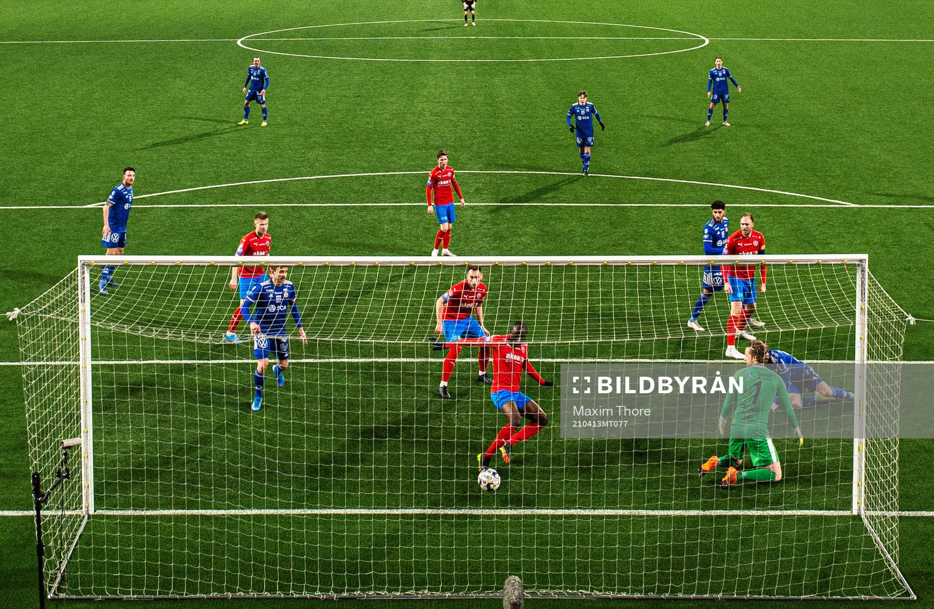 Sundsvalls Johan Bengtsson gör 2-2 bakom Helsingborgs