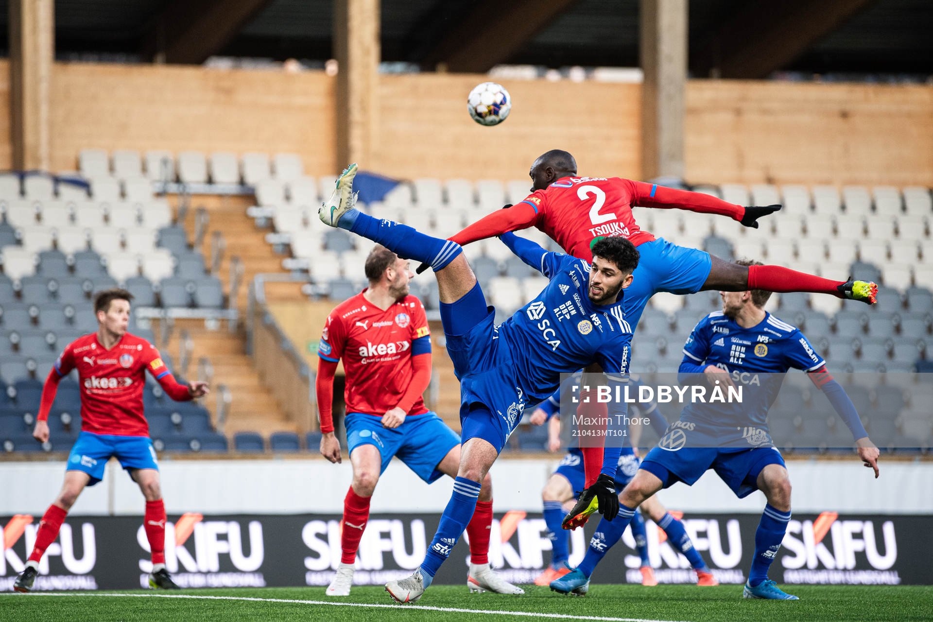 Sundsvalls Paya Pichkah och Helsingborgs Ravy Tsouka-Dozi