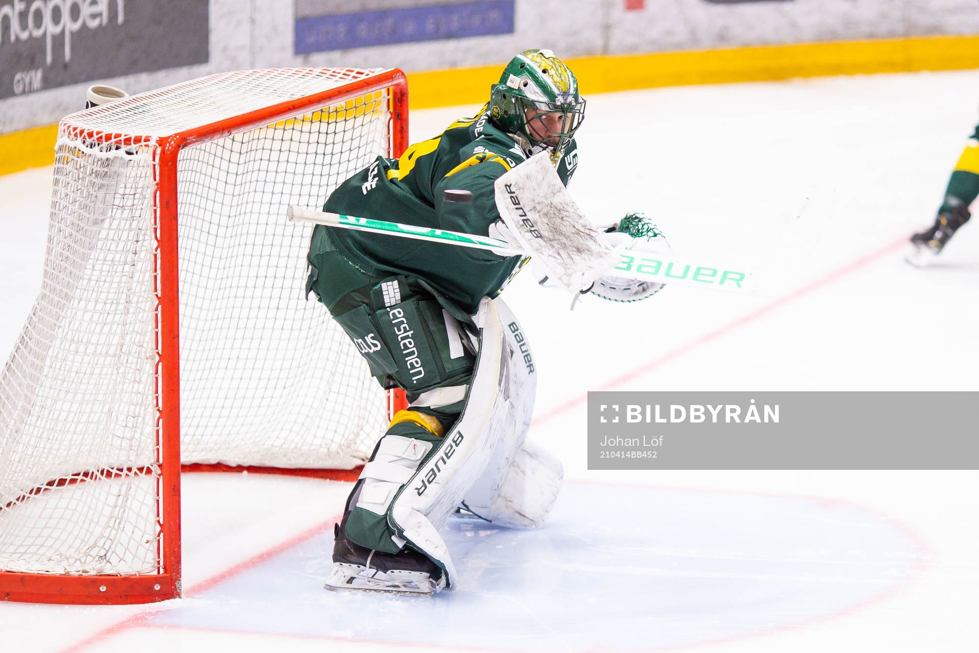 Björklövens målvakt Kevin Poulin