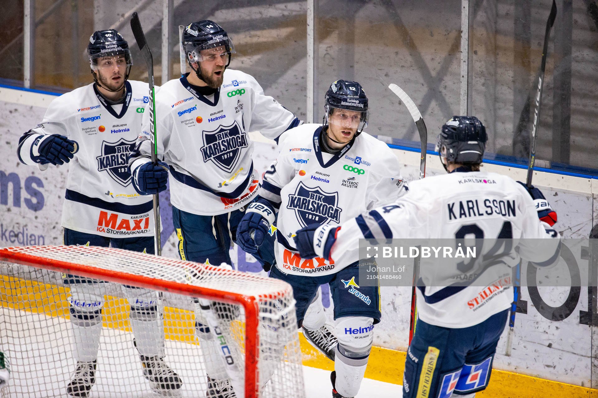 Karlskogas David Lilja, Henrik Björklund och Gustaf