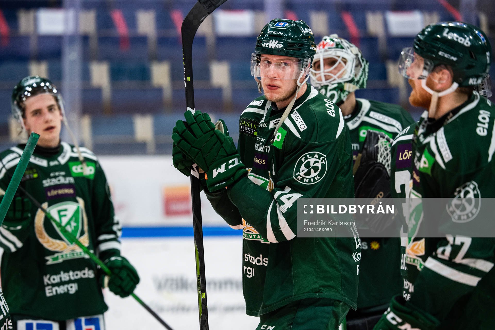 Färjestads Victor Ejdsell deppar