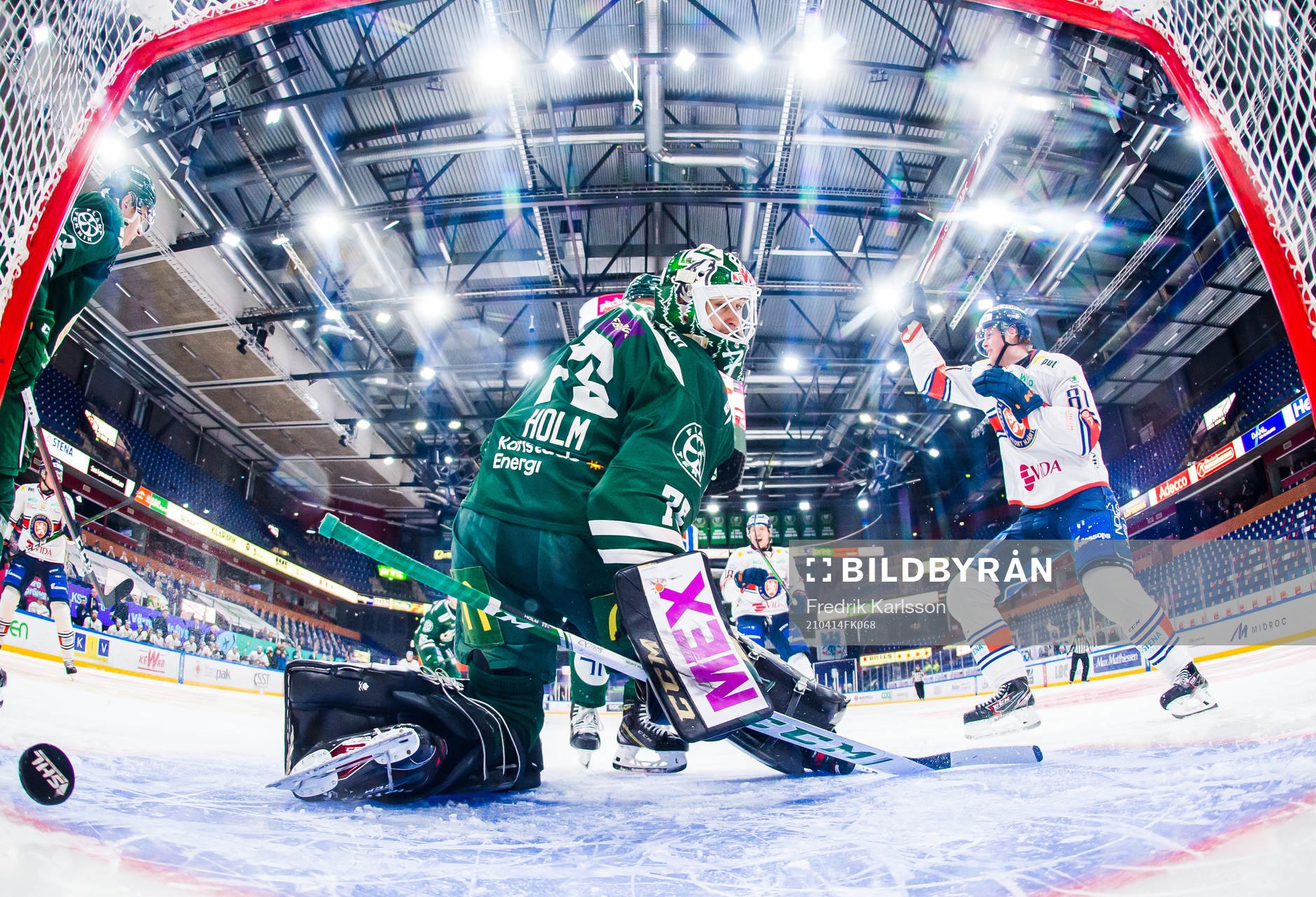 Växjös Fredrik Karlström jublar