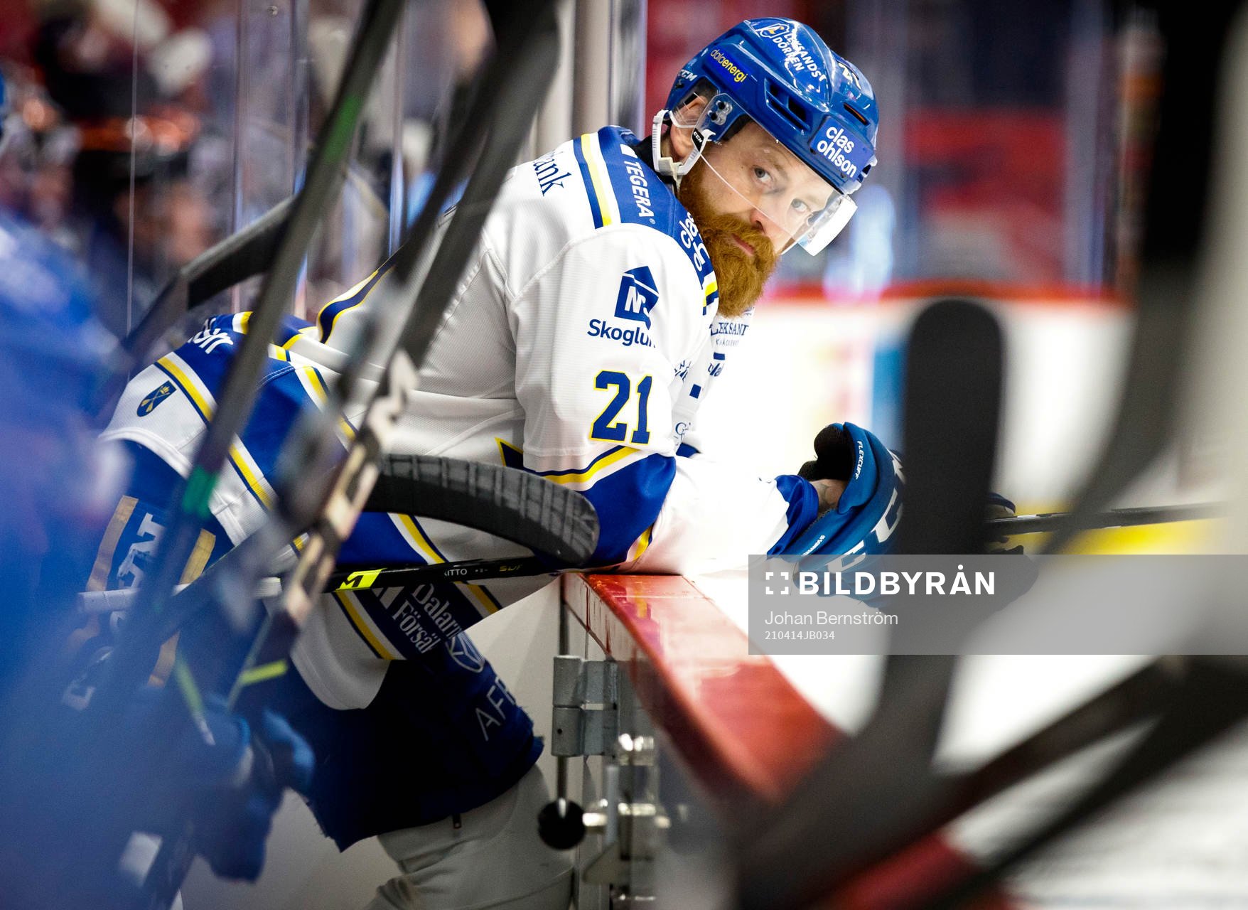 Leksands Mattias Ritola deppar