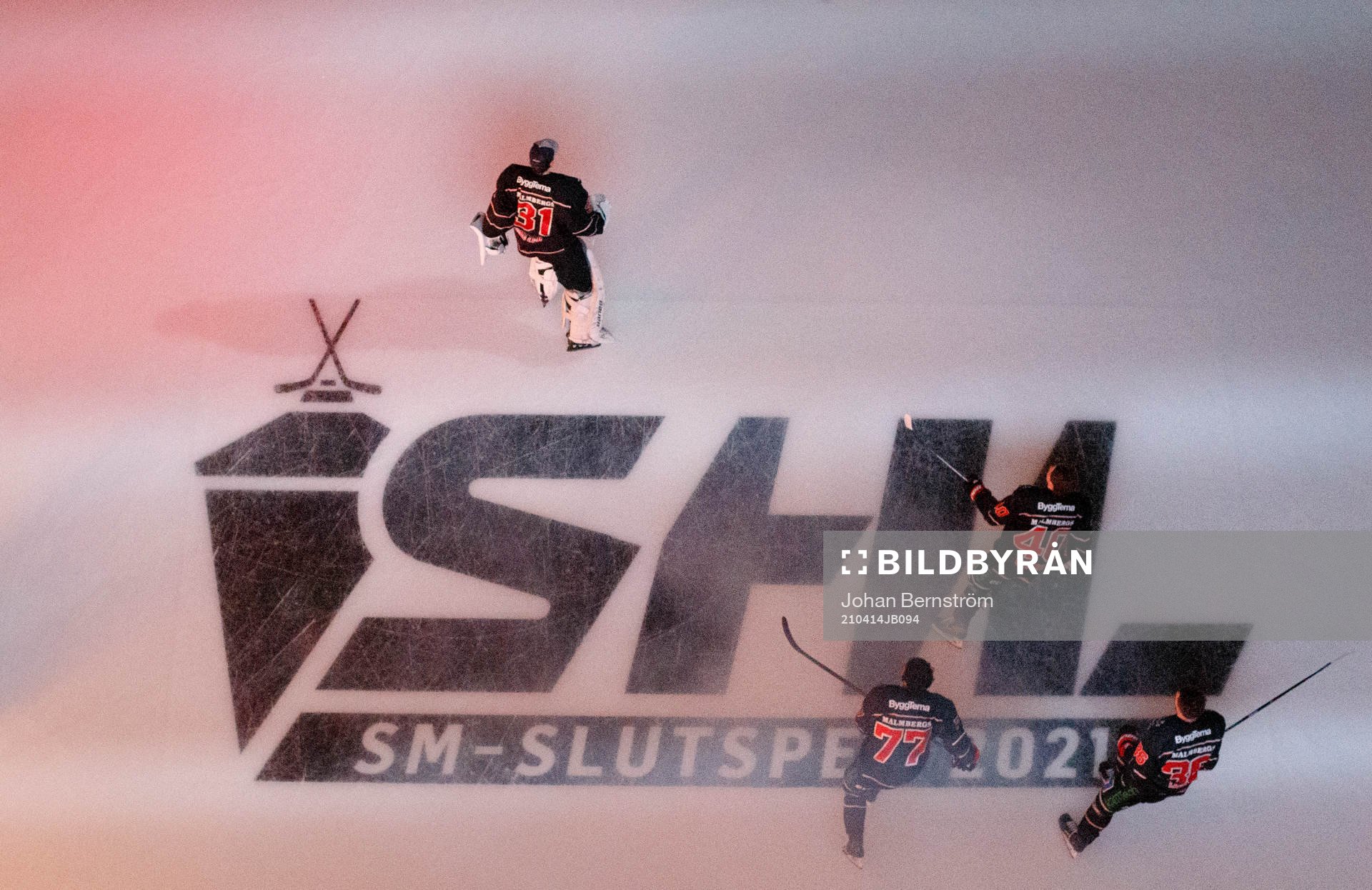 Örebros målvakt Jonas Arntzen, Elias Ekström, Oscar