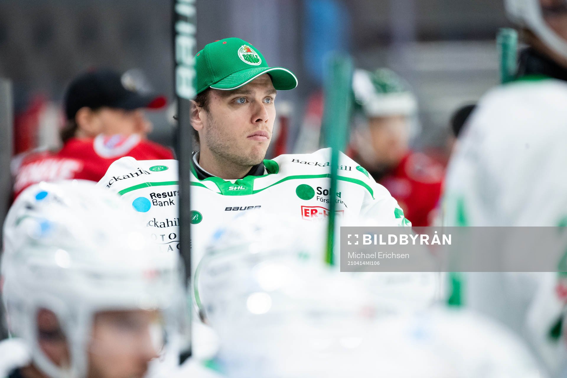 Rögles målvakt Johan Gustafsson