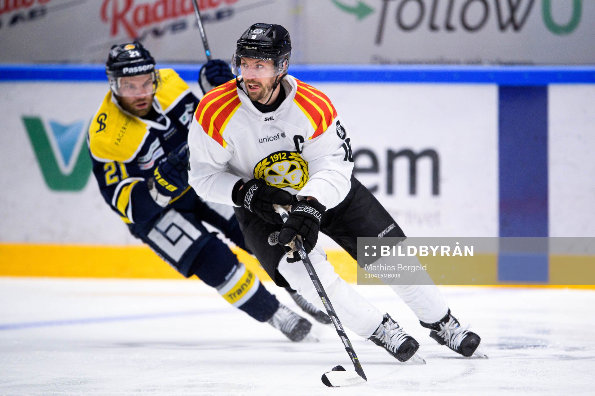 s Christian Sandberg och Brynäs Anton Rödin