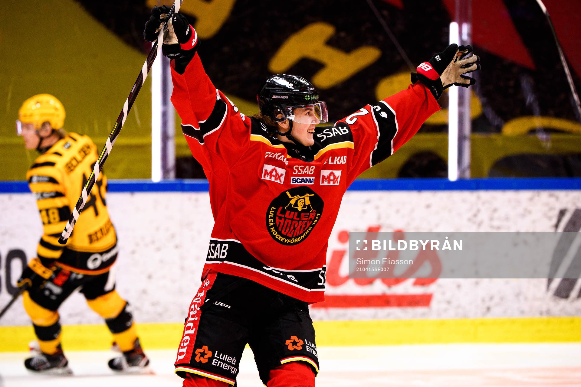 Luleås Radek Muzik jublar