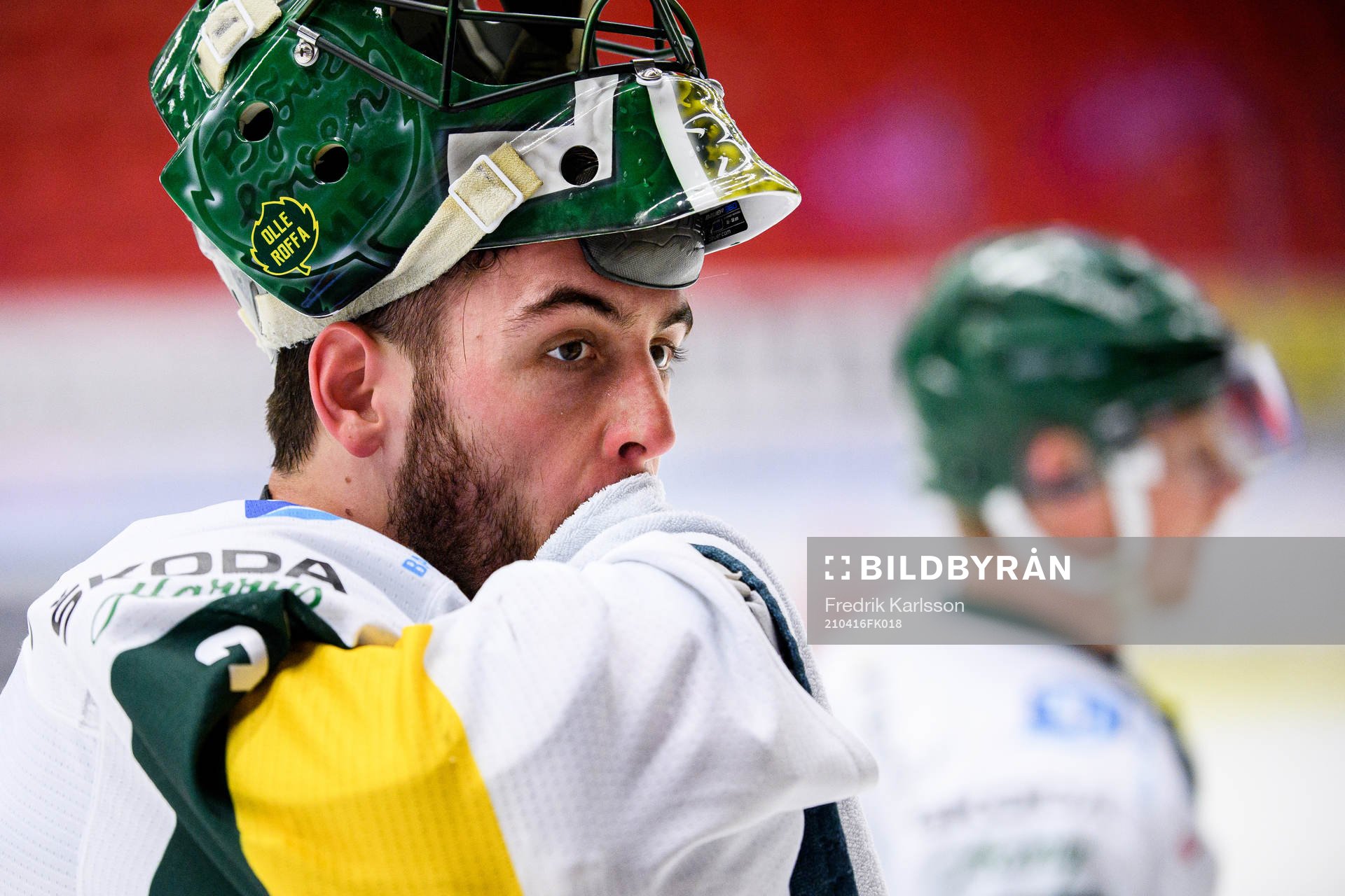 Björklövens målvakt Kevin Poulin