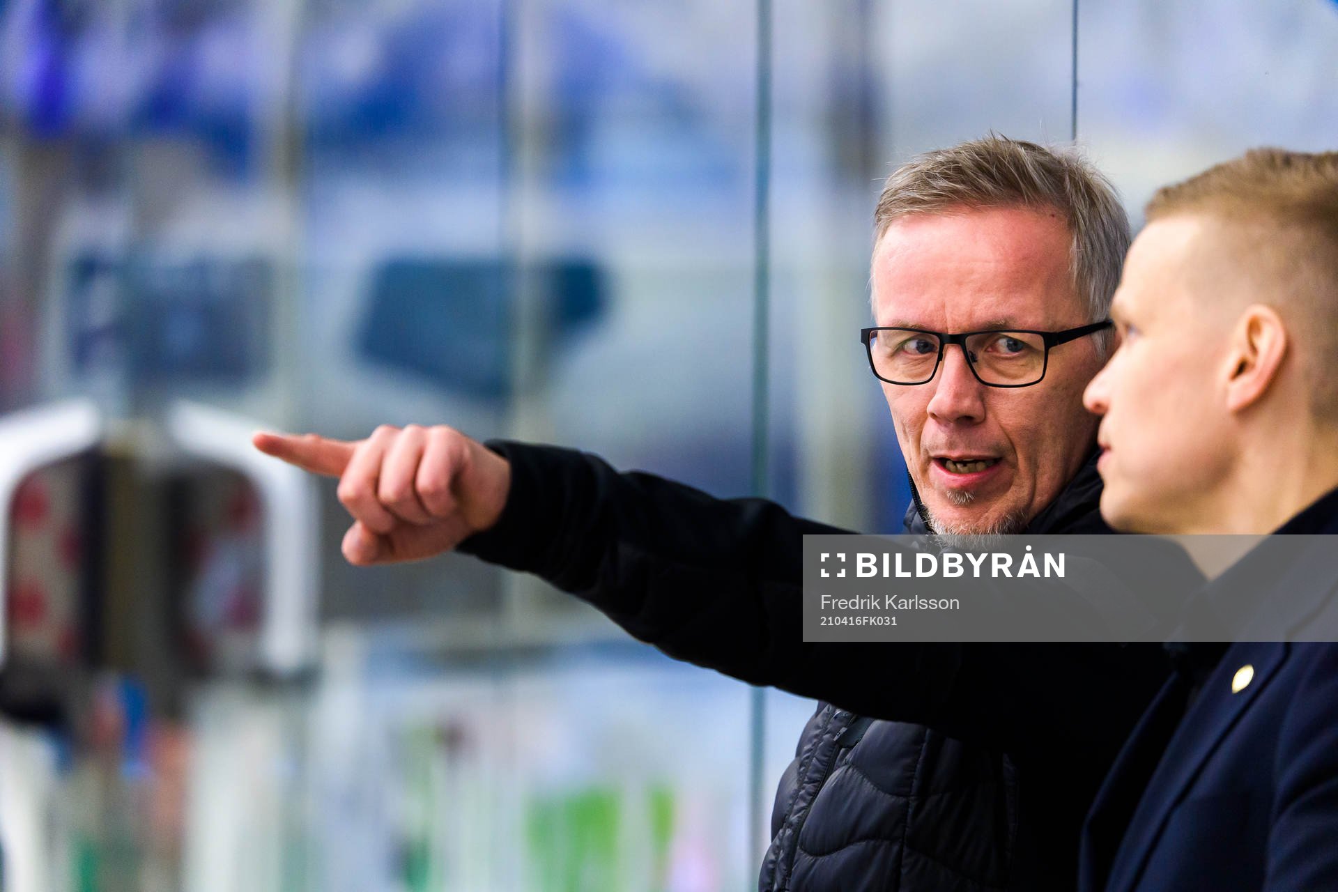 Björklövens tränare Hans Wallson