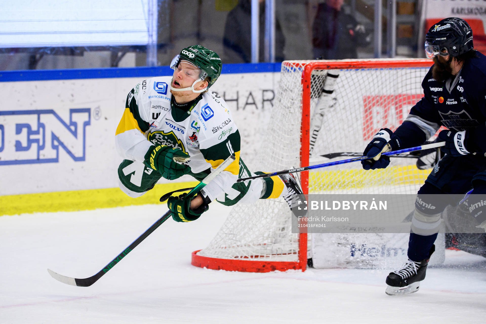 Björklövens Axel Ottosson och Karlskogas Johan Larsson