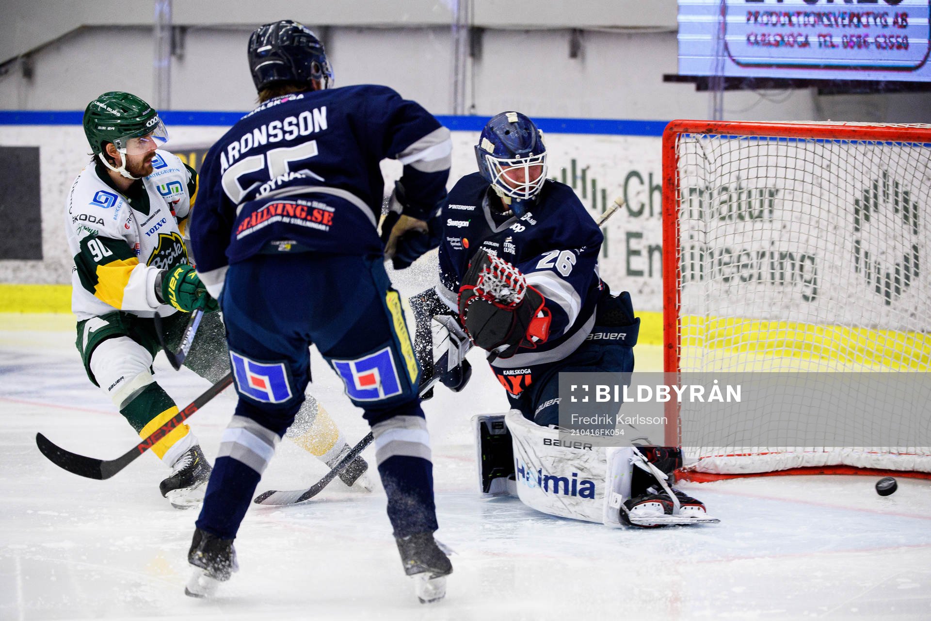 Björklövens Alex Hutchings gör 1-6 bakom Karlskogas