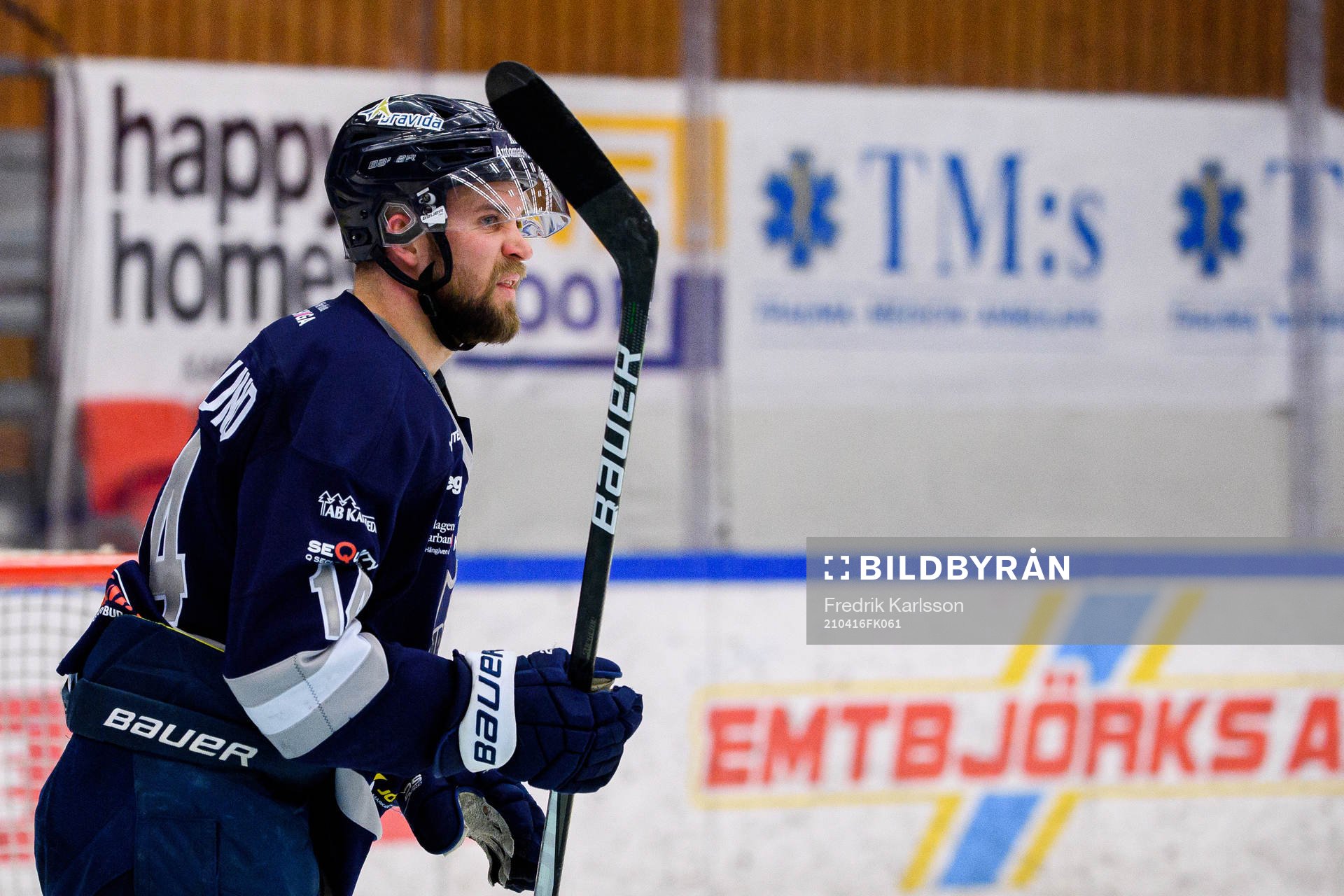 Karlskogas Henrik Björklund jublar