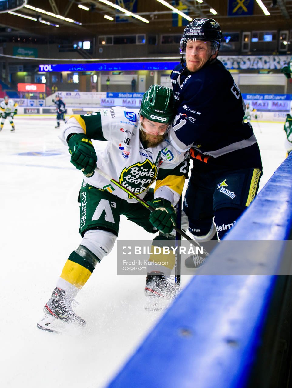 Björklövens Alexander Wiklund och Karlskogas Mikael