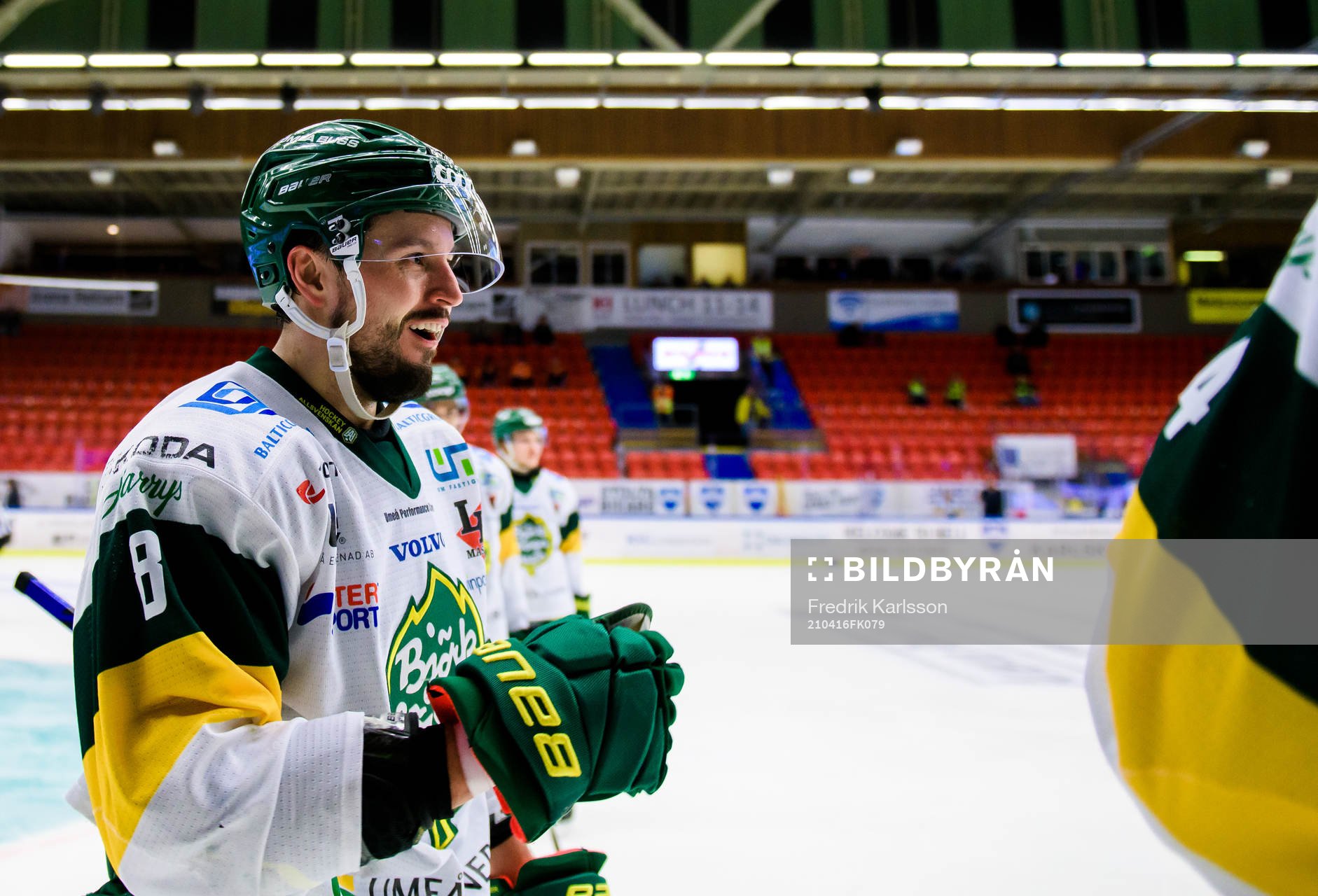 Björklövens Alexander Deilert jublar